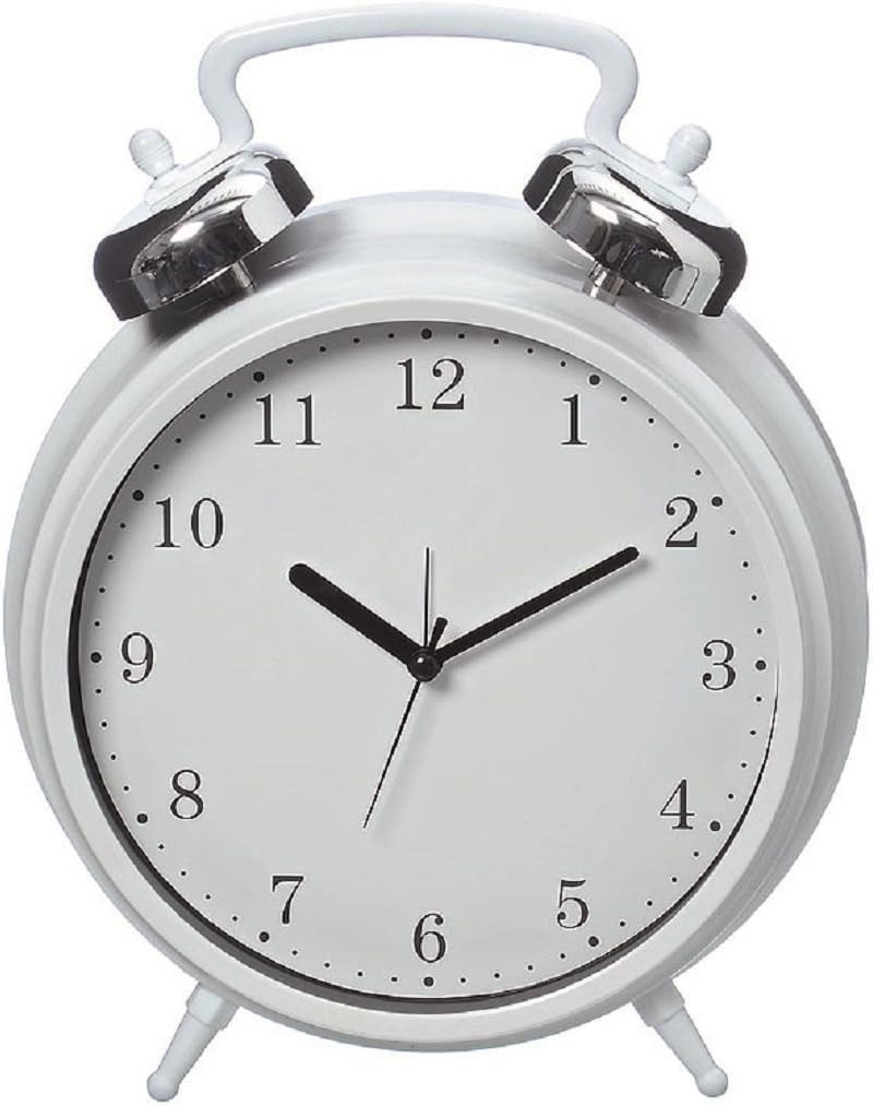 BOLTZE GRUPPE GmbH Wanduhr Tischuhr Kunststoff Ø.31 cm weiß