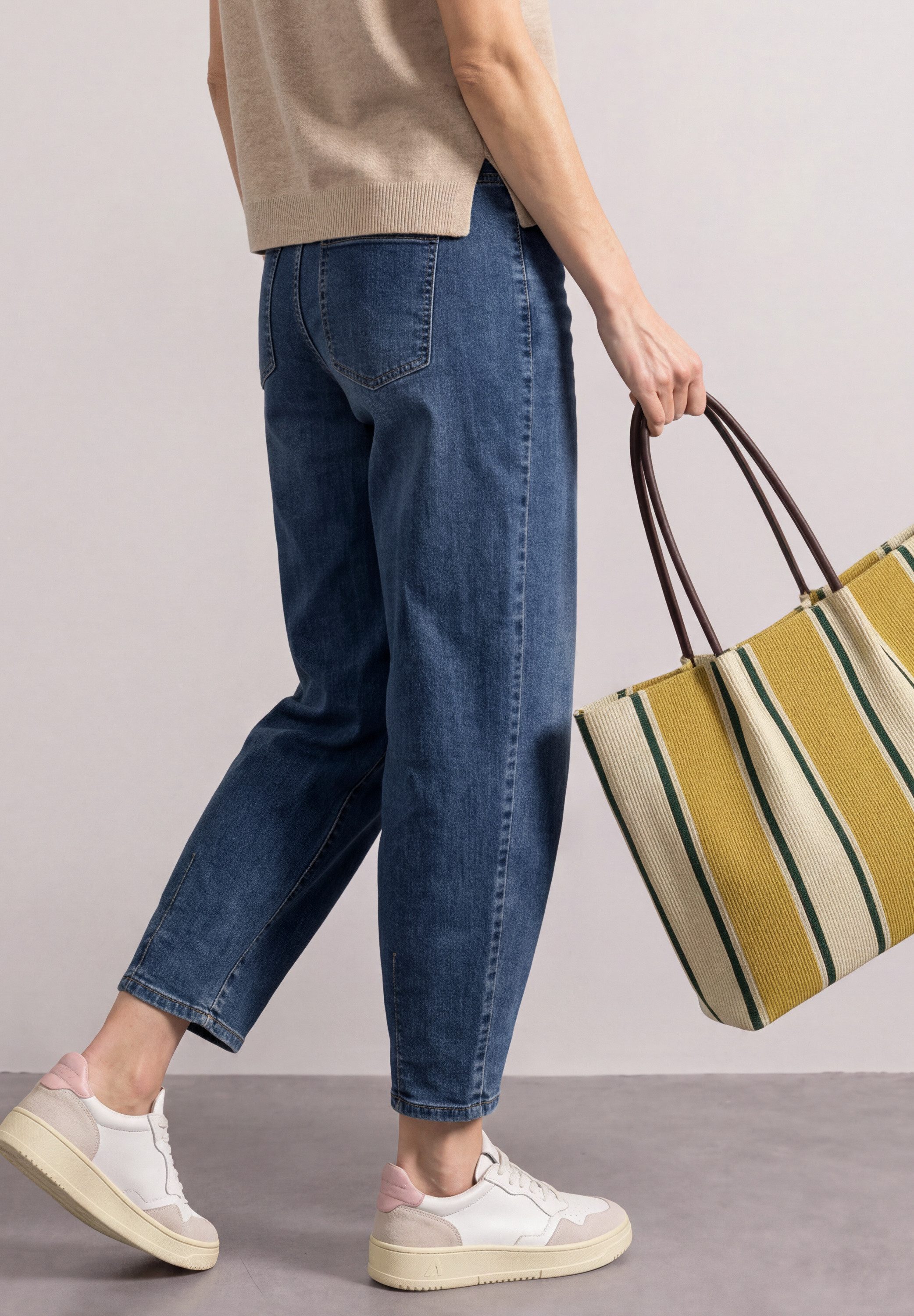 STREET ONE Loose-fit-Jeans High Waist