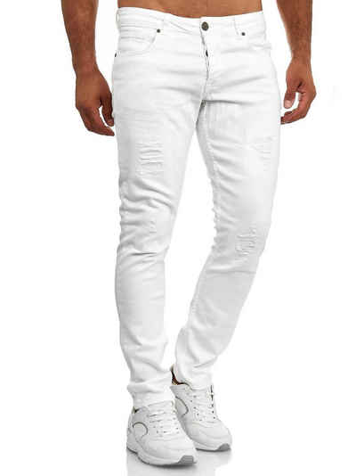 Tazzio Slim-fit-Jeans 16525 Stretch mit Elasthan & im Destroyed-Look