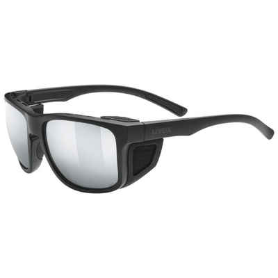 Uvex Sportbrille, (1-St), uvex Unisex – Erwachsene, sportstyle 312 Sportbrille black mat/silver