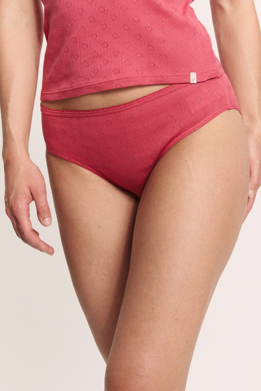 Tranquillo Slip 2er-Set Slip Puaa Ajour Jersey (2er-Pack Slip) Herzchen-Ajour-Slip