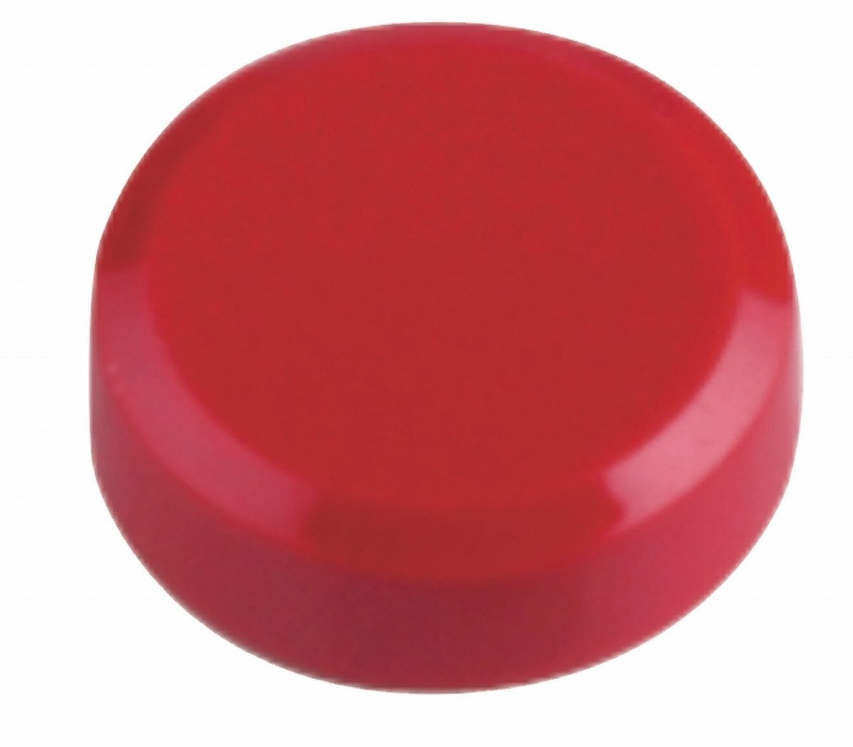MAUL Magnet Rundmagnet 20mm Durchmesser 0,3kg Haftkraft 20 Stück rot