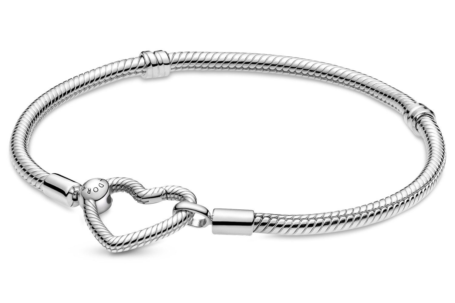 Pandora Charm-Armband Damen-Silber mit -Verschluss günstig online kaufen
