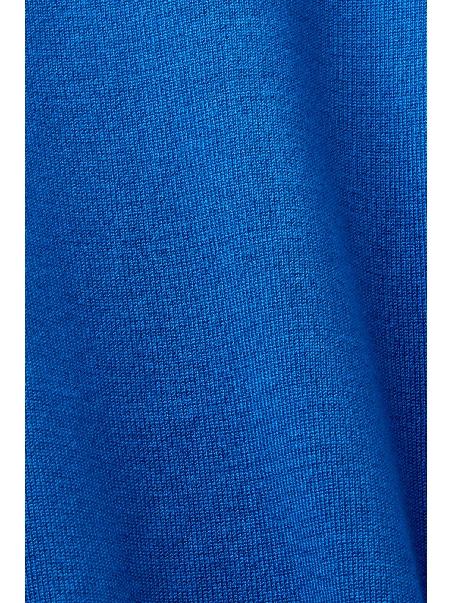 BRIGHT Collection Basic-Rollkragenpullover, ECOVERO™ Rollkragenpullover LENZING™ Esprit BLUE