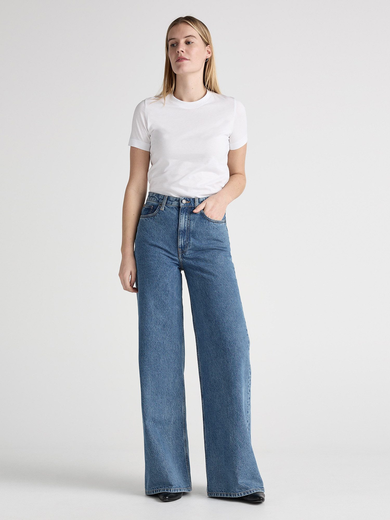 MUD Jeans High-waist-Jeans Sara High Loose