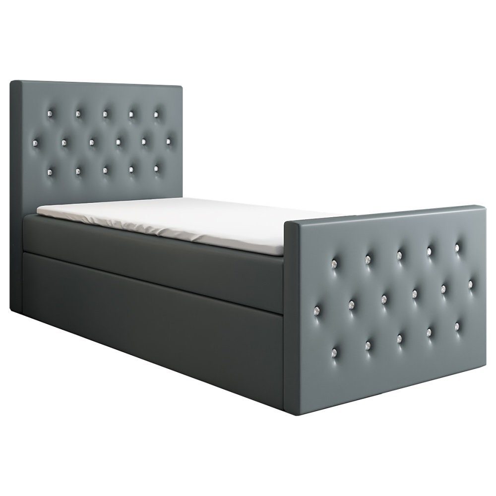 A&J MöbelLand GmbH Boxspringbett Einzelbett LILI günstig online kaufen