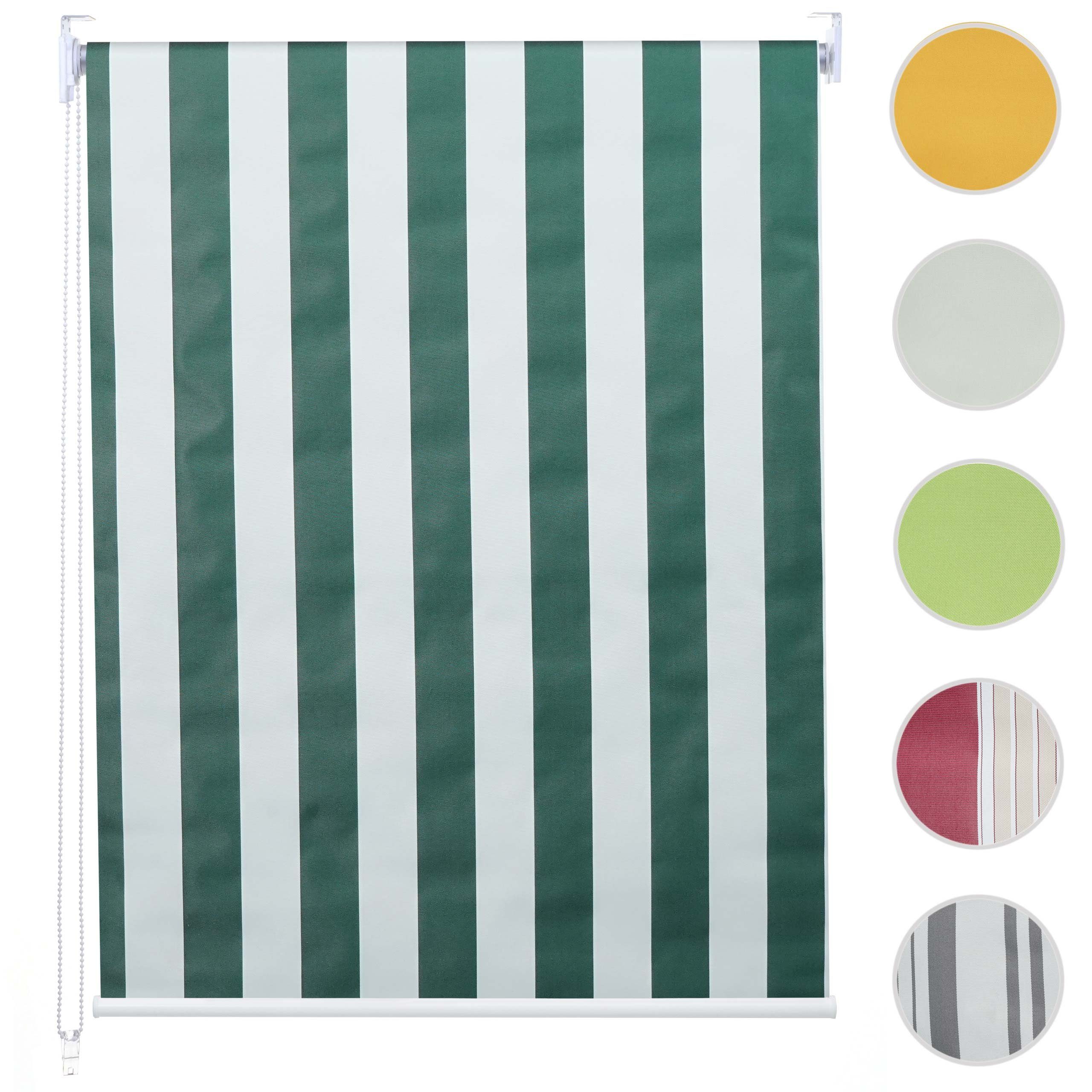 MCW Rollo D52 120x230cm Grün-Weiß günstig online kaufen