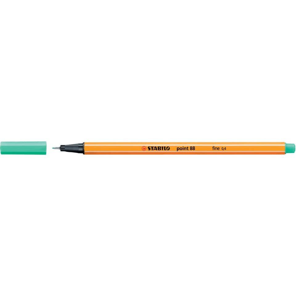 Fineliner Fineliner point 88® 0,4mm eisgrün 88/13 Faserschreiber Filzstift