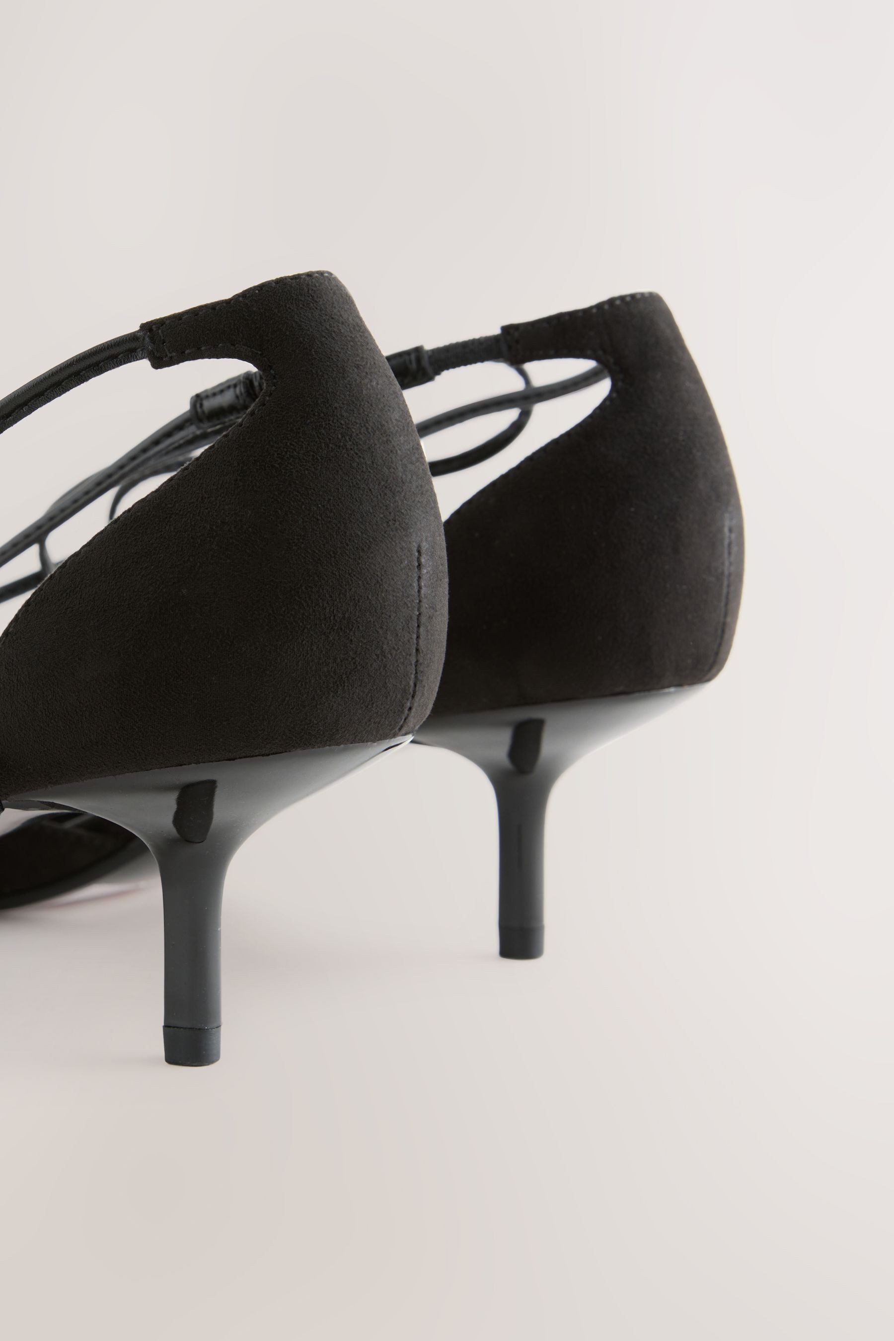 Next Forever Comfort® Spitze Absatzschuhe mit Schleife High-Heel-Sandalette (1-tlg)