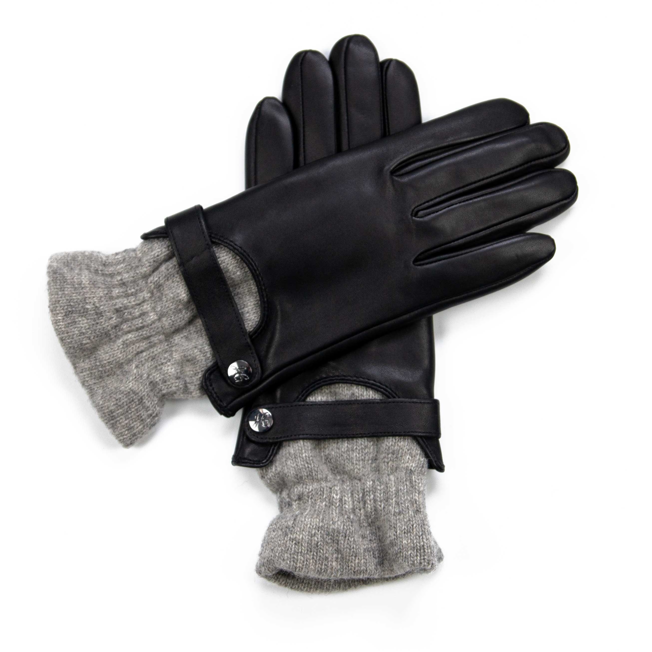 Hand Gewand by Weikert Lederhandschuhe STELLA 2021 Damen Lederhandschuhe + Strickbund + Touchscreenfunktion