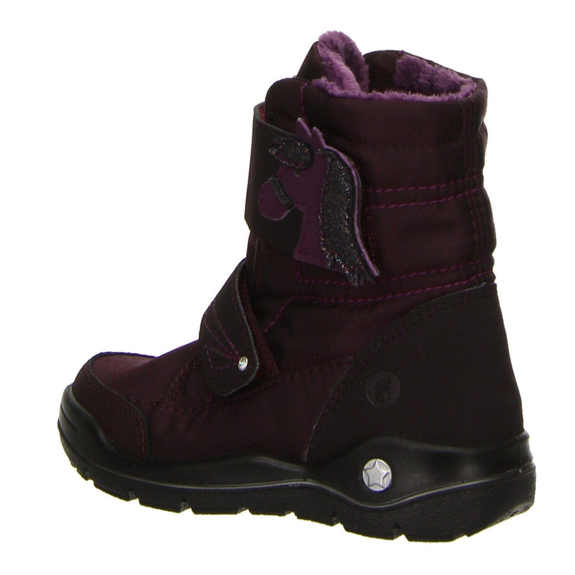 Textil Stiefel Bordeaux Garei Boots Textil uni Ricosta