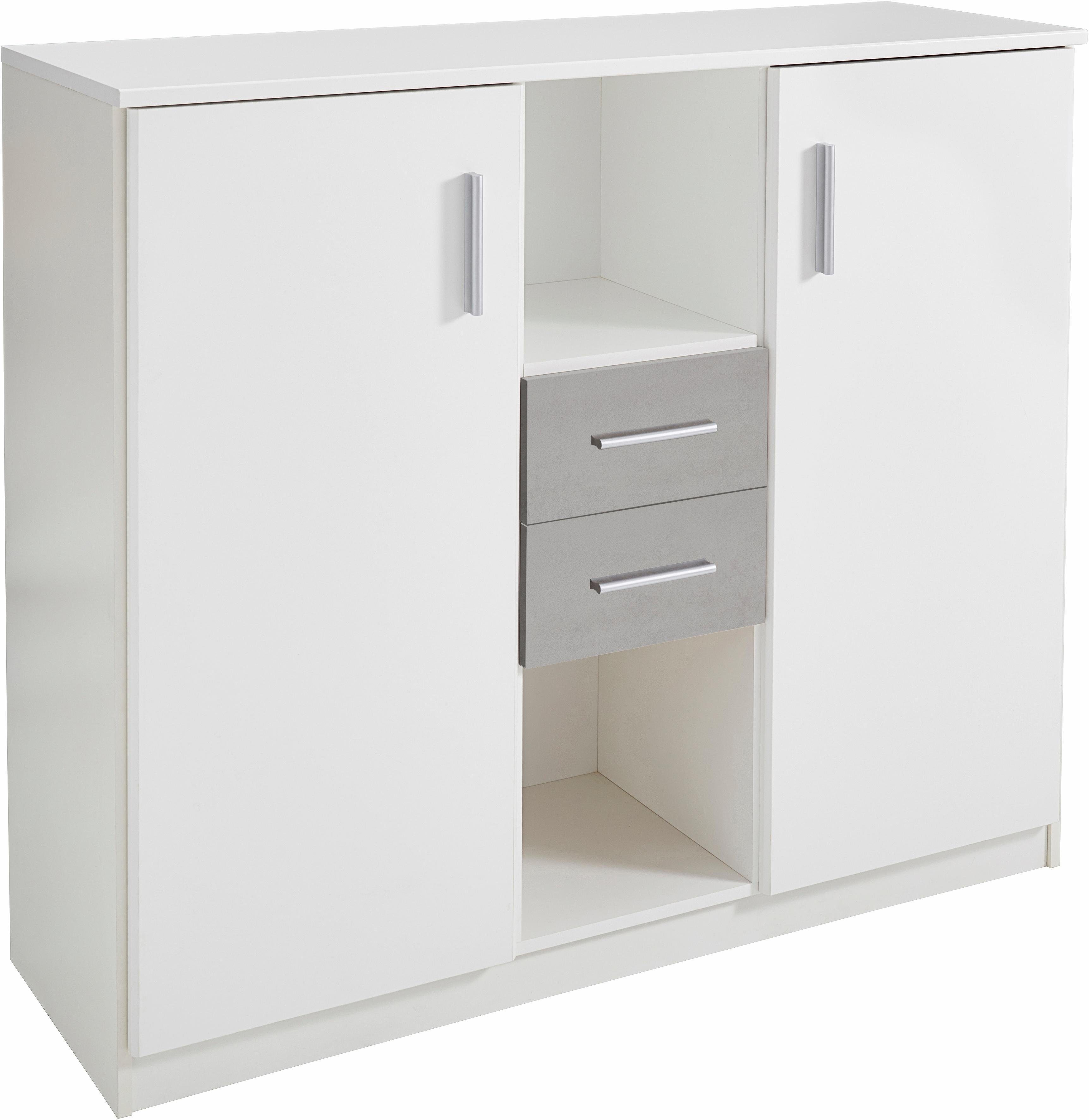 Wimex Kombikommode Joker, Kommode mit 2 Einlegeböden, 124cm breit