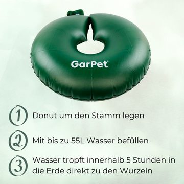 GarPet Gießkanne 4x Bewässerungs für Bäume Donut Wassersack für Gieß Ring Baum Sack