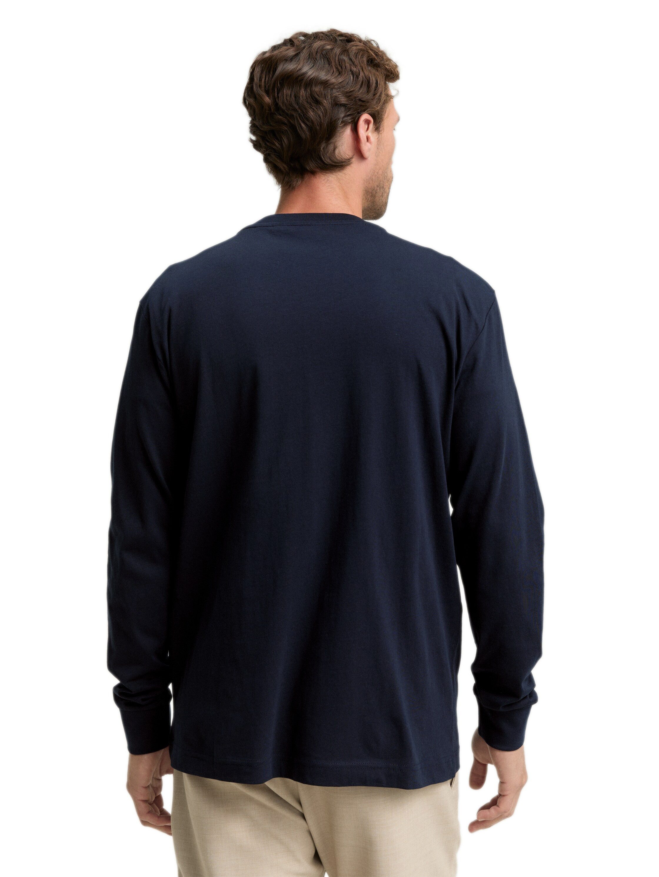 TOM TAILOR Langarmshirt mit Logo Print günstig online kaufen