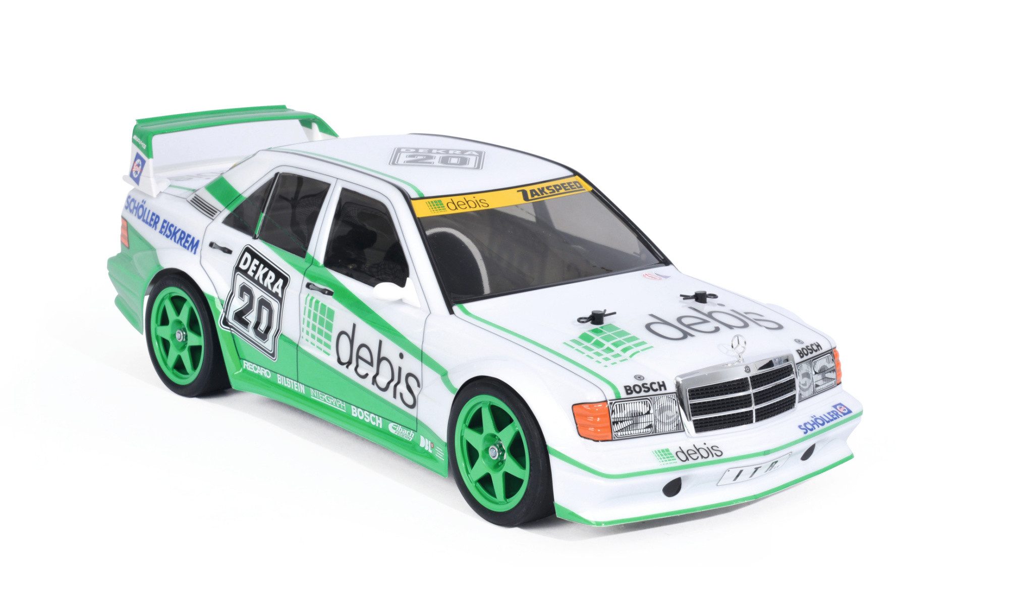 Tamiya RC-Buggy Tamiya 1:10 RC Car Mercedes Benz 190E Evo.II TT-01E Team Zakspeed "deb