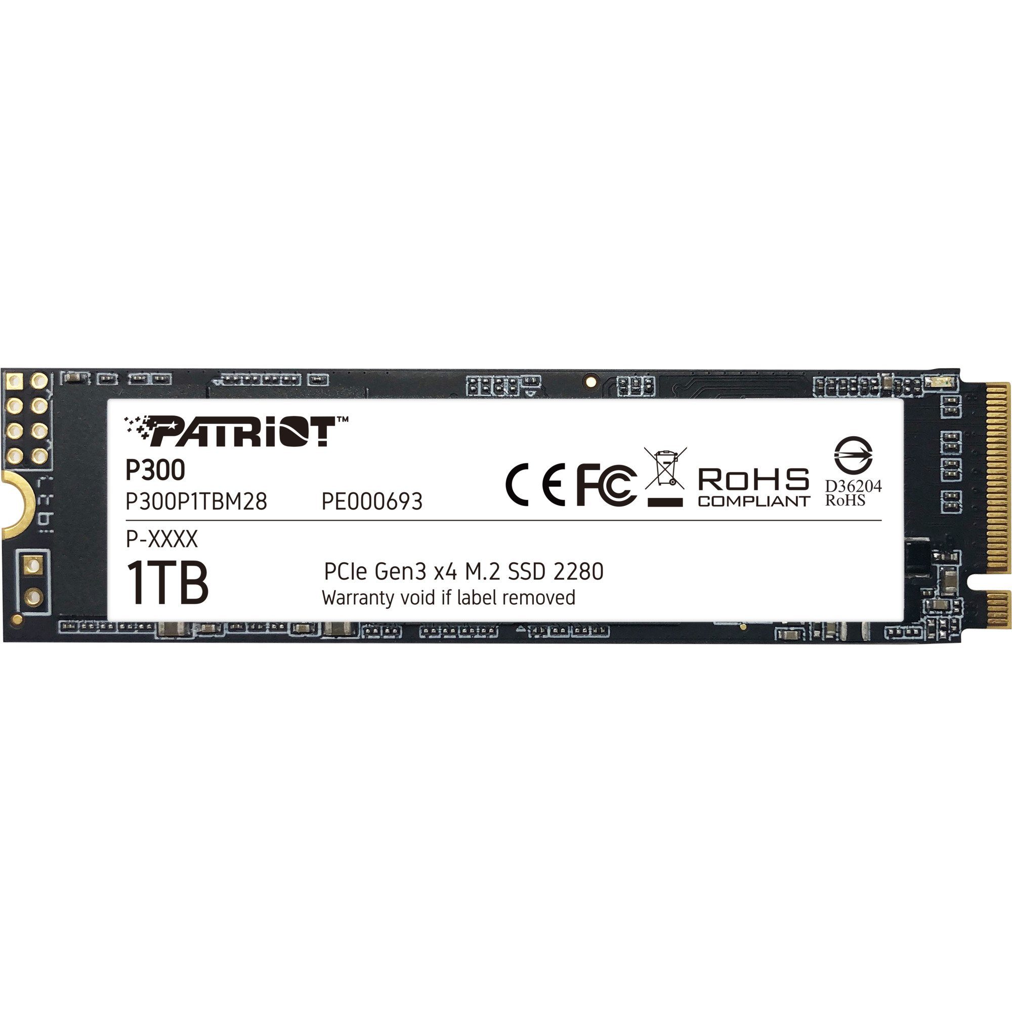 Patriot P300 1 TB SSD-Festplatte (1 TB) Steckkarte"