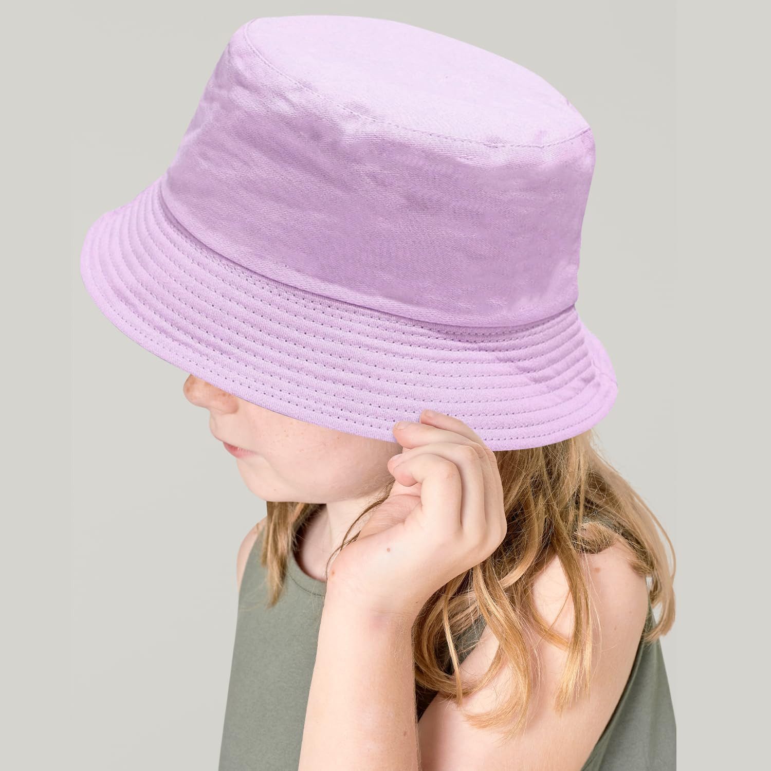 FOUORTUNATE-BEE Sonnenhut Wende Fischerhut mit Smiley, Sonnenhut Damen Herren Kinder UV Bucket Hat für Reisen, Camping, Strand und Outdoor Aktivitäten