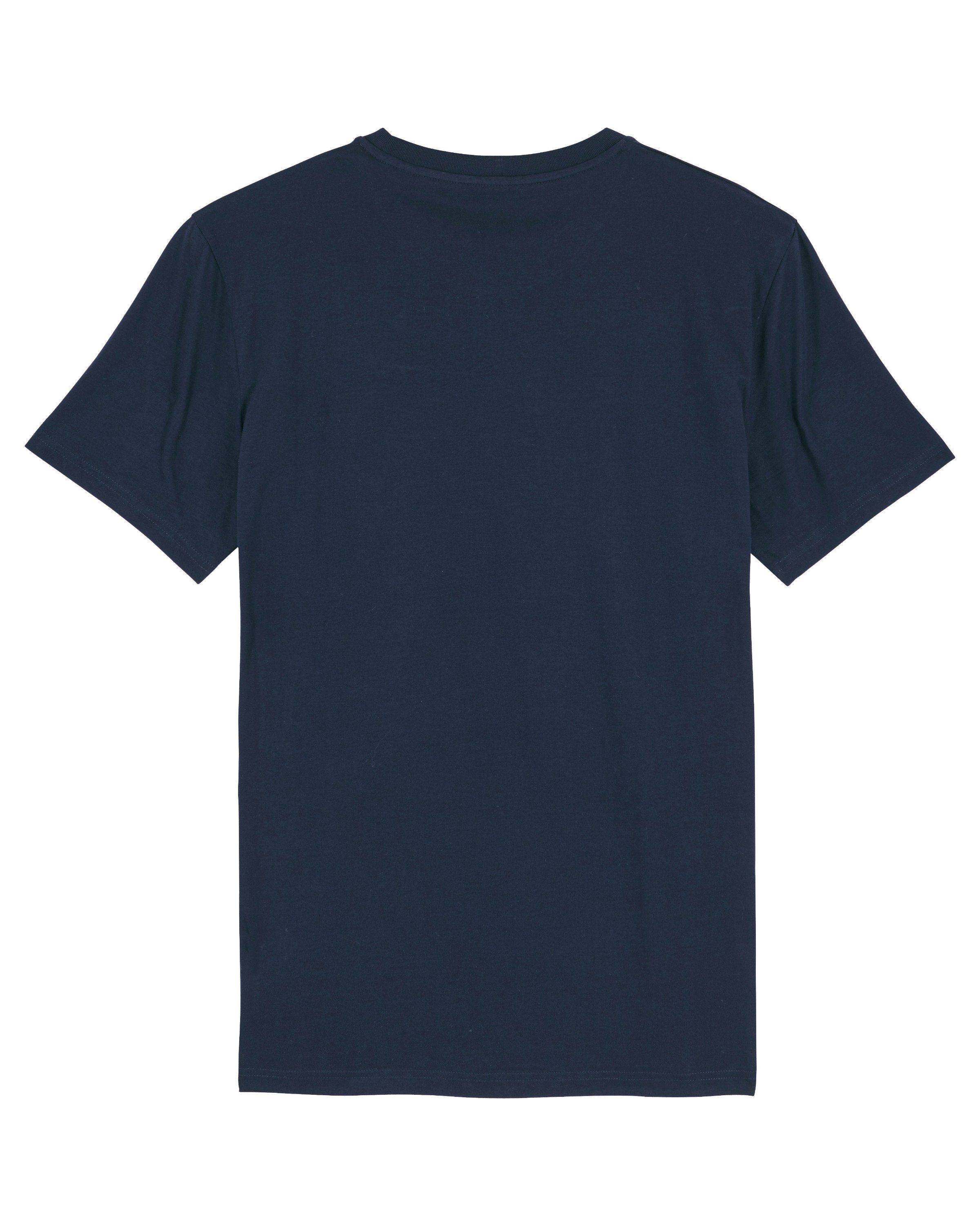 wat? Apparel Print-Shirt Gipfelstürmer dunkelblau (1-tlg)