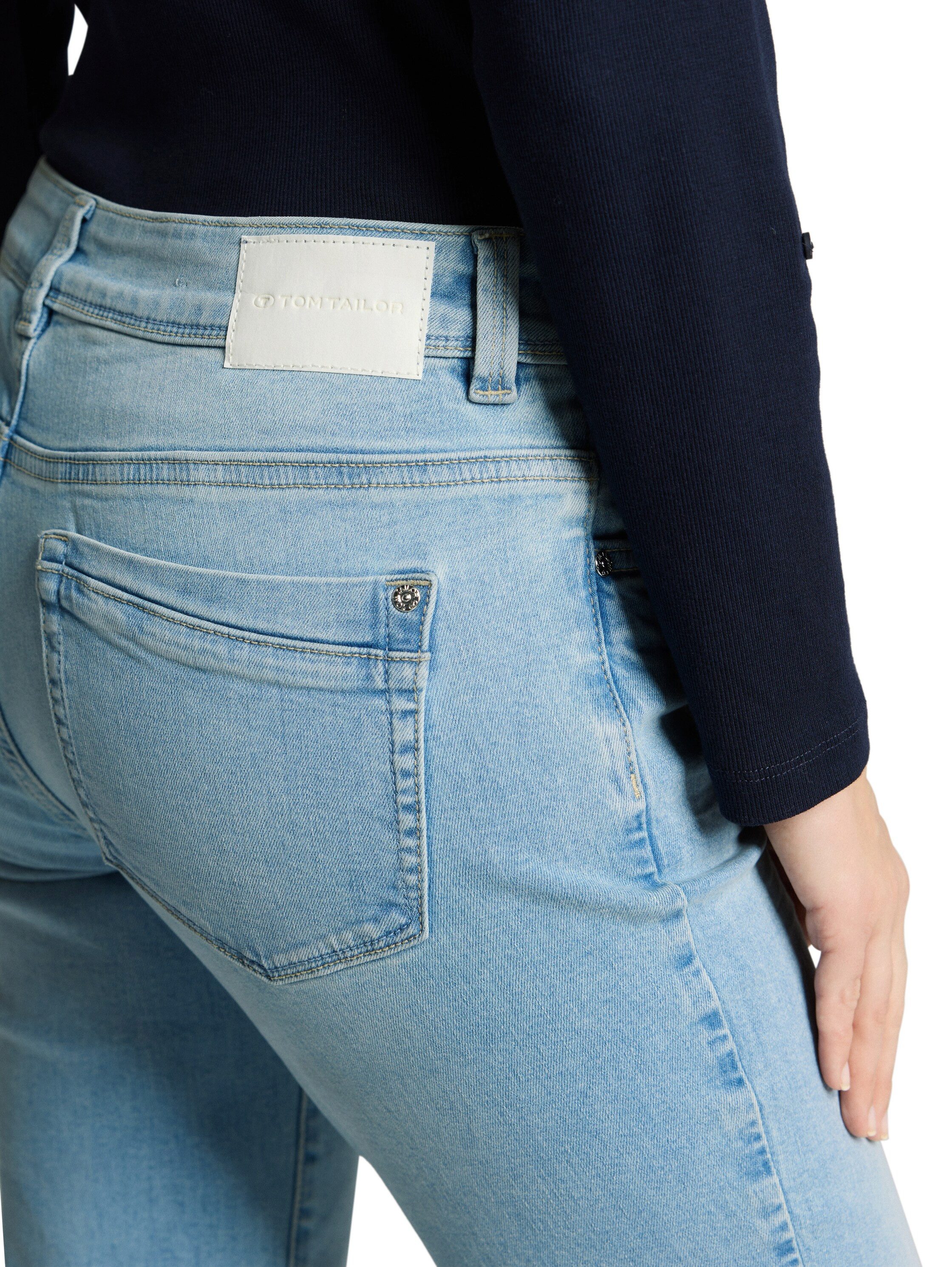 TOM TAILOR Straight-Jeans LIVA im Five-Pocket Style – Bild 3 von 5
