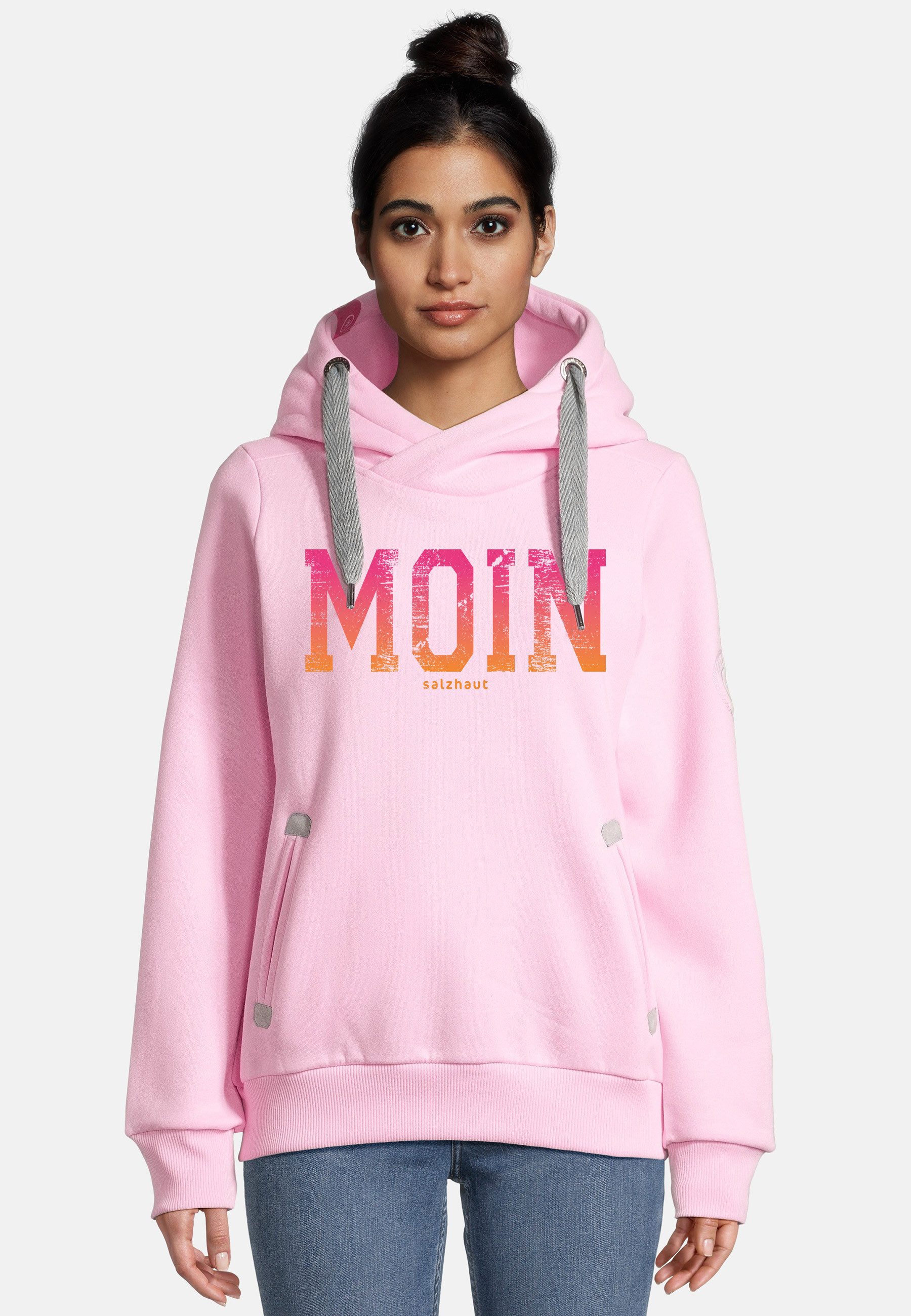 salzhaut Hoodie SÜNN - MOIN FARBVERLAUF Damen Tailliert günstig online kaufen