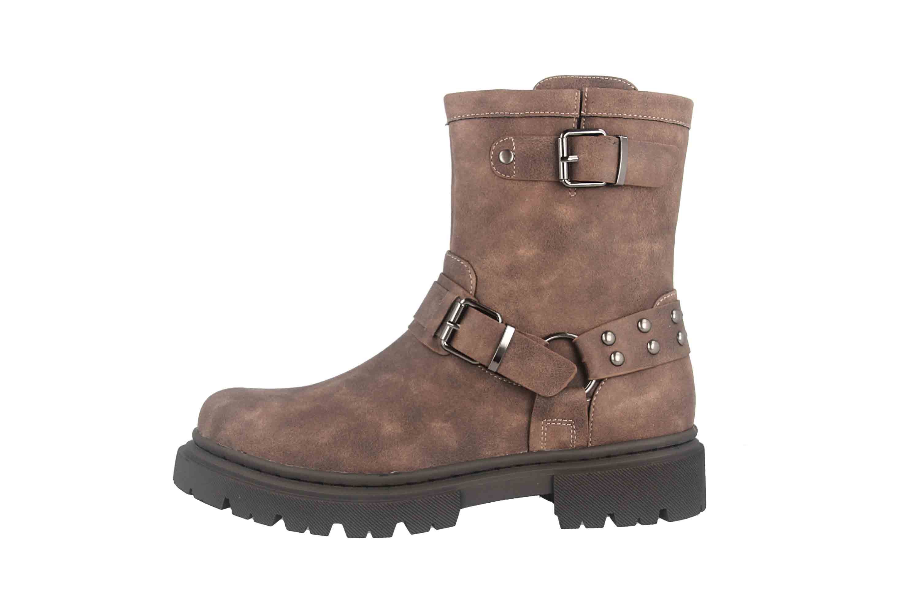 Fitters Footwear 2AA0181304 Lena taupe MF Stiefelette