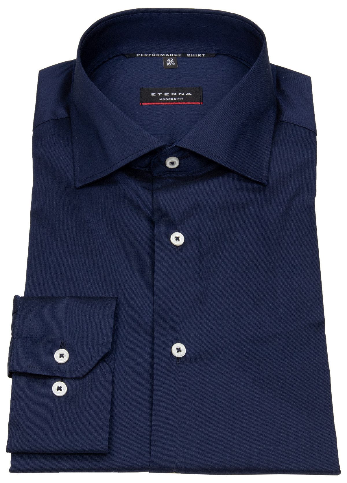 Eterna Langarmhemd "MODERN FIT", EASY IRON (bügelleicht) günstig online kaufen