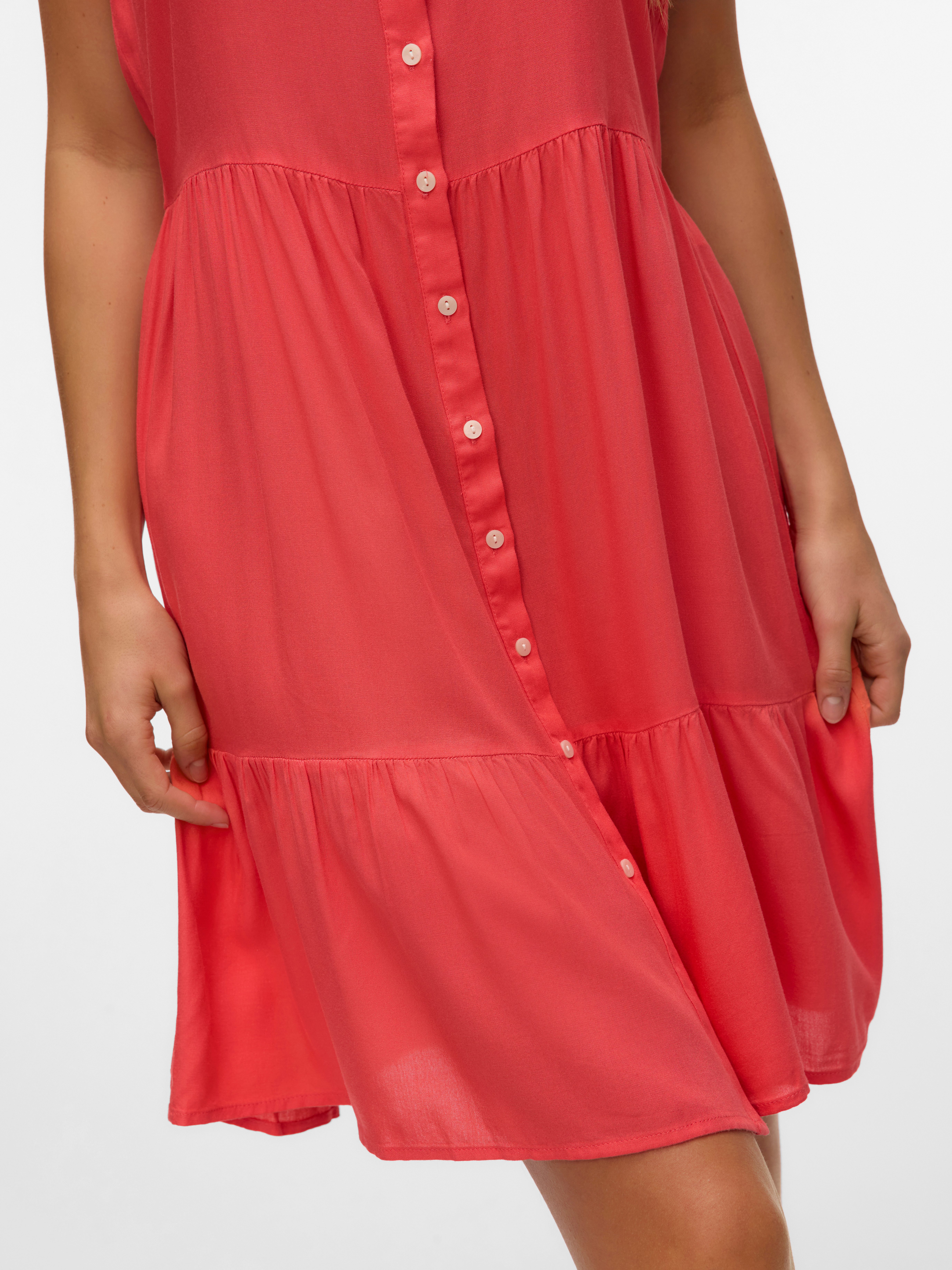 Vero Moda Trägerkleid VMBUMPY SHORT SINGLET DRESS WVN GA NOOS Sommerkleid günstig online kaufen