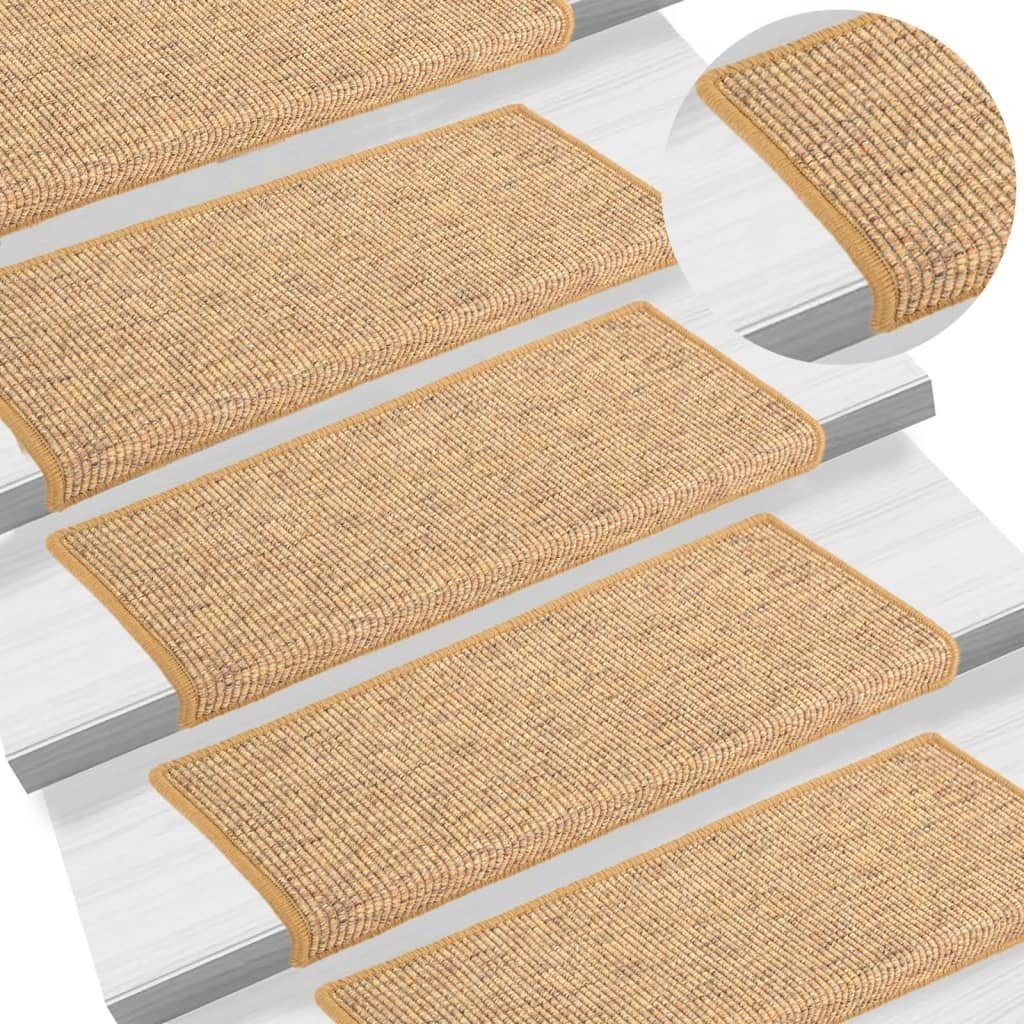 Stufenmatte »Stufenmatten Selbstklebend 15 Stk. Orange 65x25 cm«, vidaXL,  Rechteckig