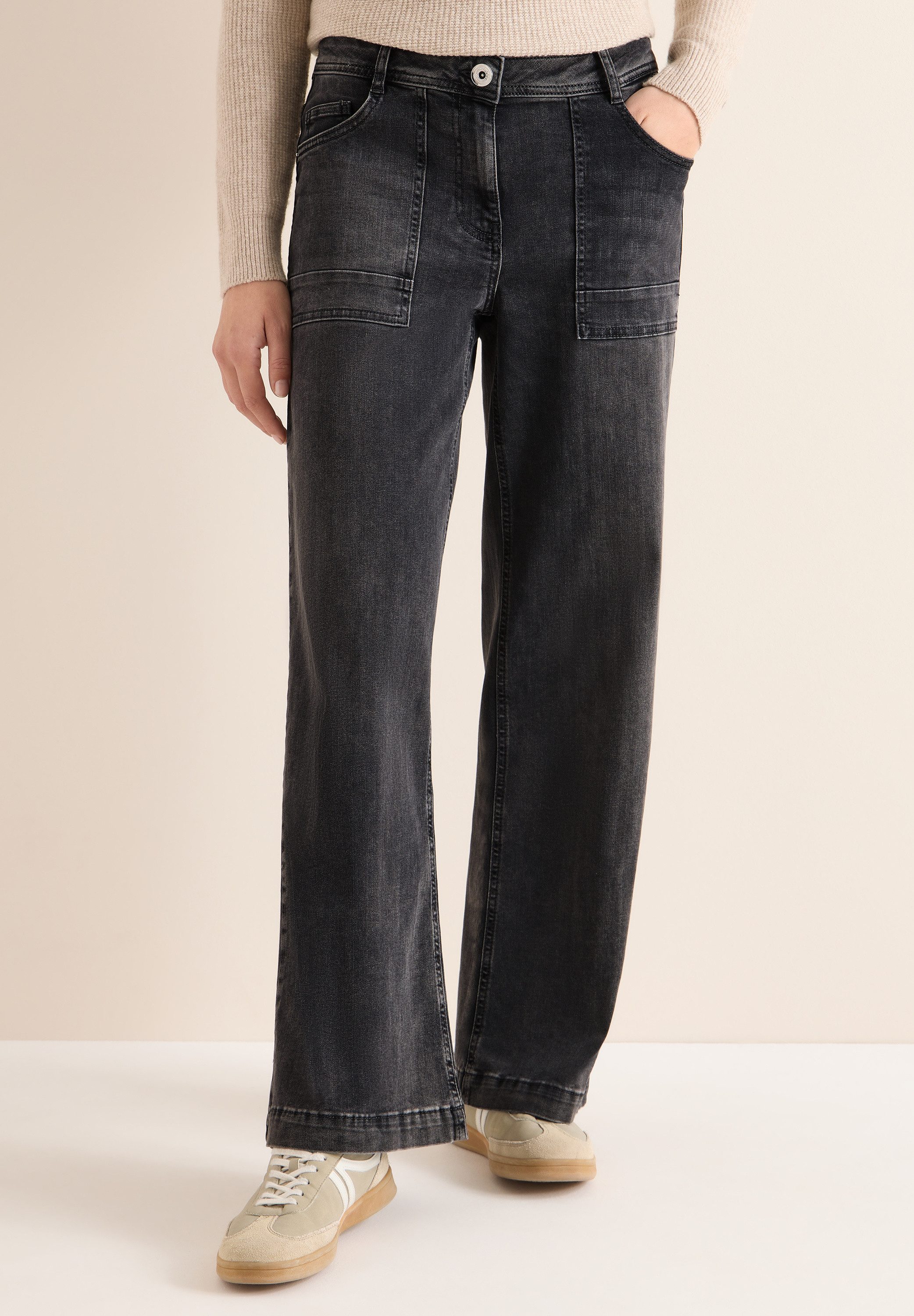 Loose-fit-Jeans