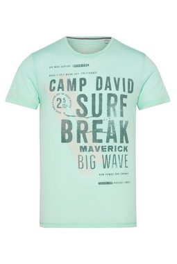 CAMP DAVID Rundhalsshirt mit Baumwolle