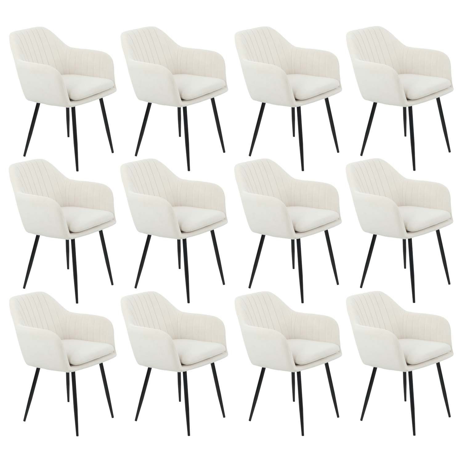 Möbel Stellbrink 4-Fußstuhl 12er Set Sesselstuhl günstig online kaufen