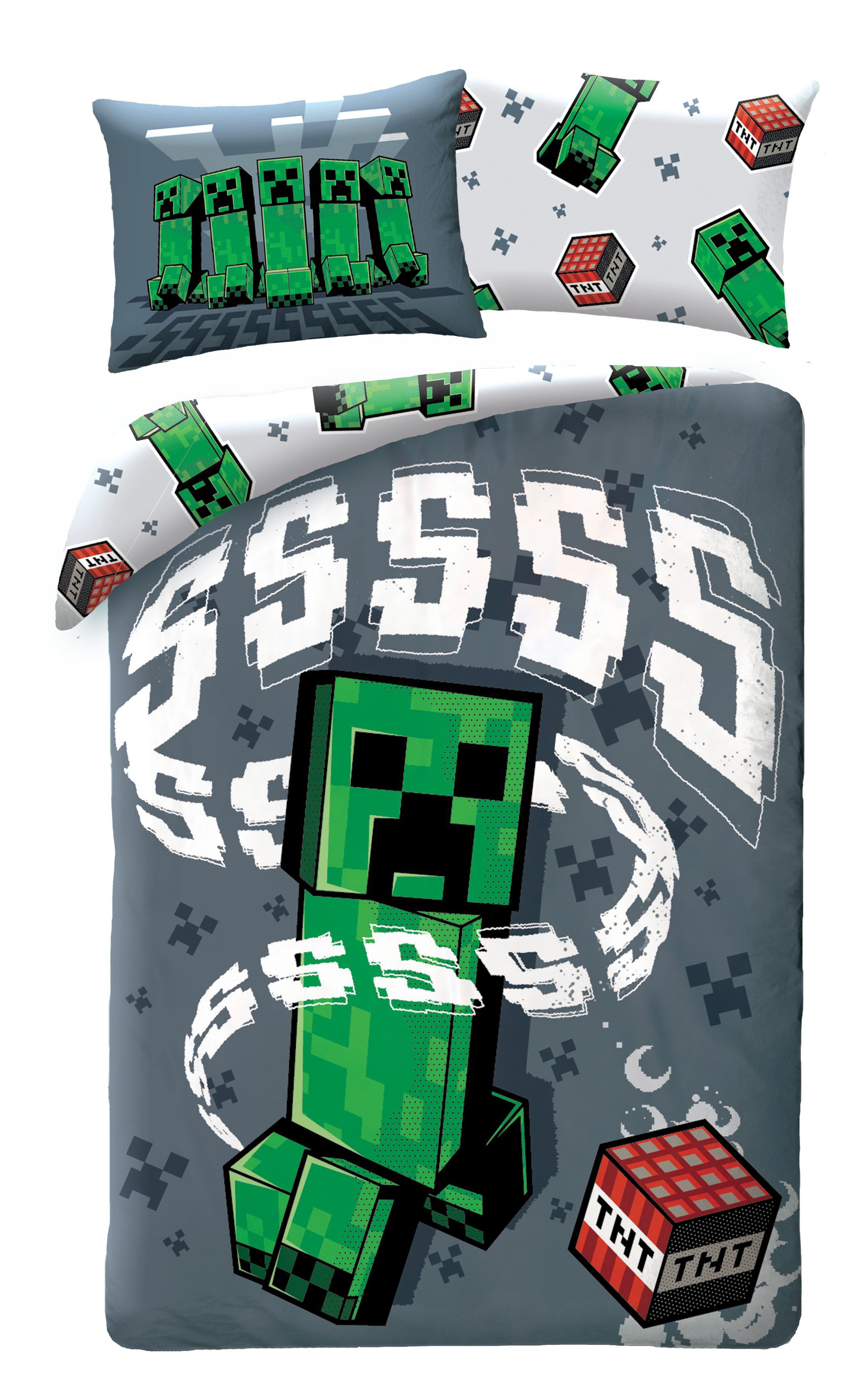 Minecraft Bettwäsche Minecraft Kinderbettwäsche 140 x 200 cm günstig online kaufen