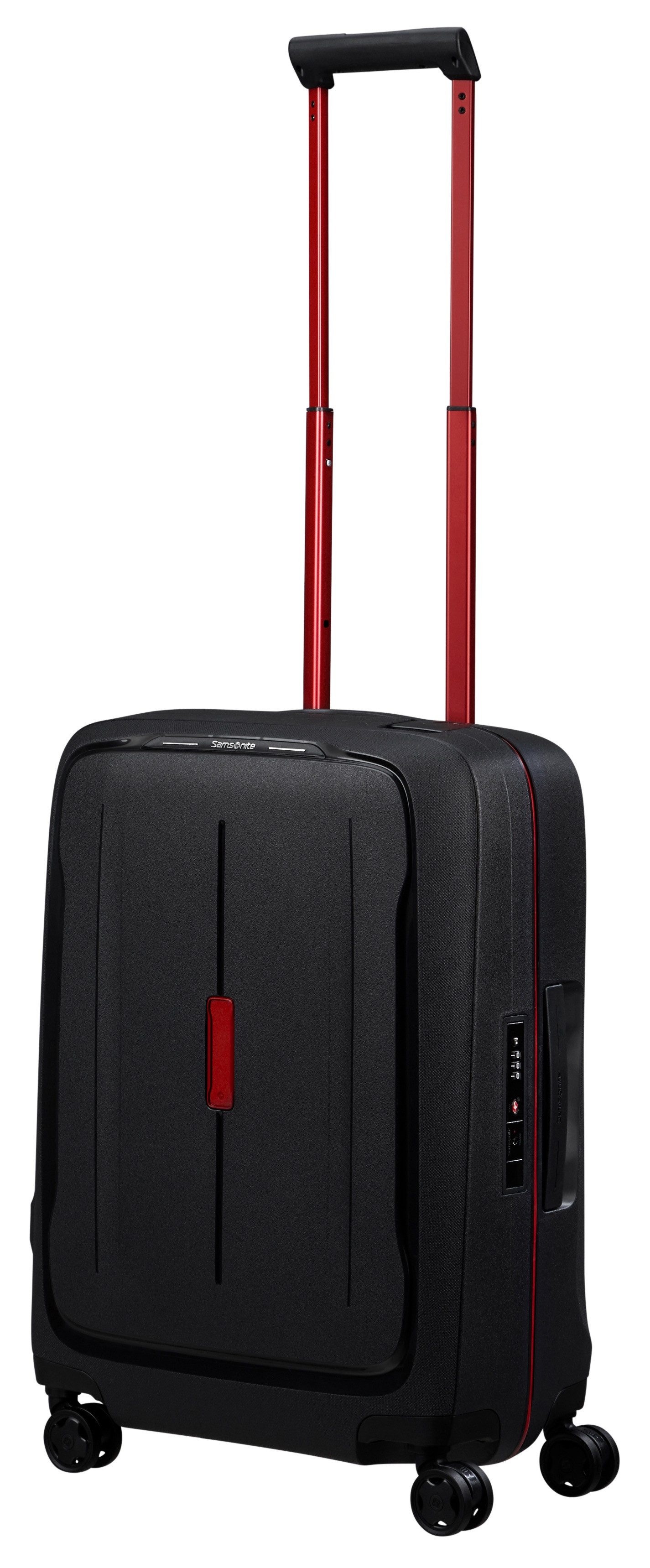 Samsonite Hartschalen-Trolley ESSENS, verschiedene Größen und Farben, 4 Rollen, mit robustem Polypropylen-Gehäuse, mit mehreren Fächern