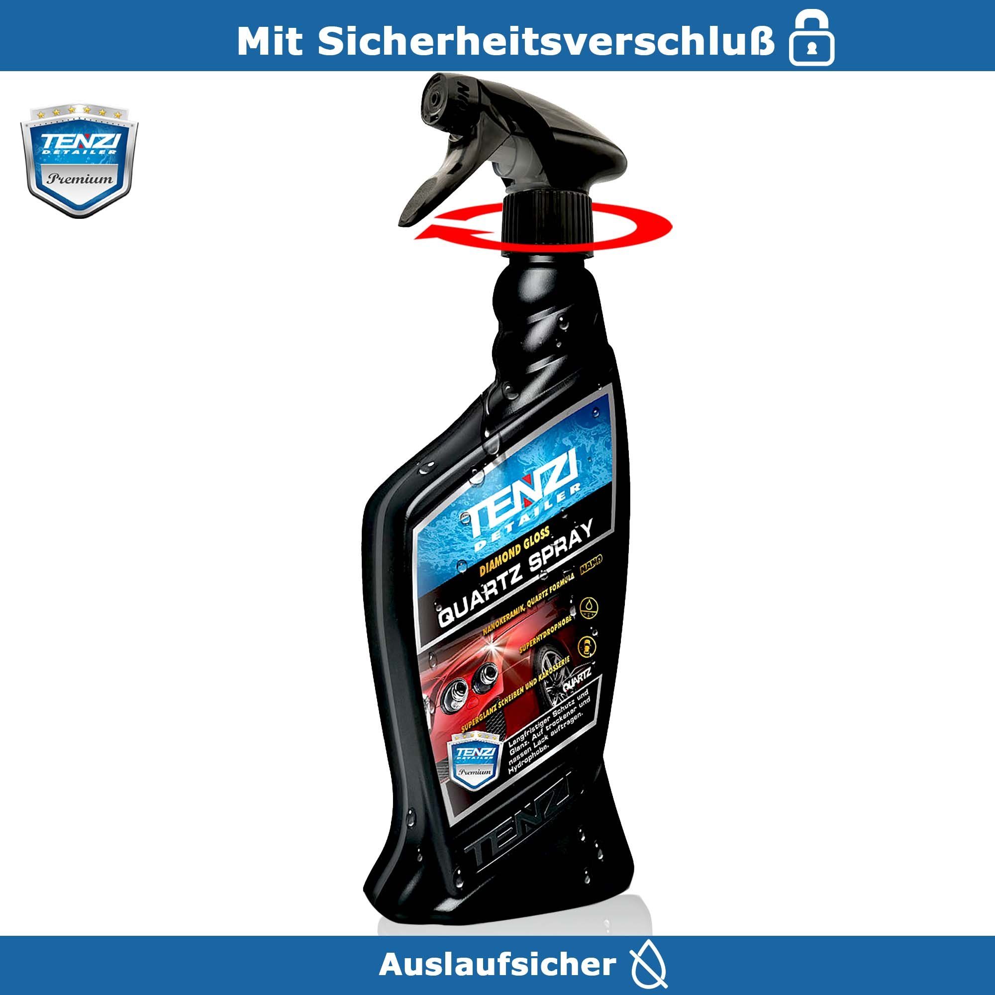 Nano 600mL Spray Quartz Wasserabweisend, Formel Versiegelung, Ceramic St), Autopolitur Politur, (1 TENZI