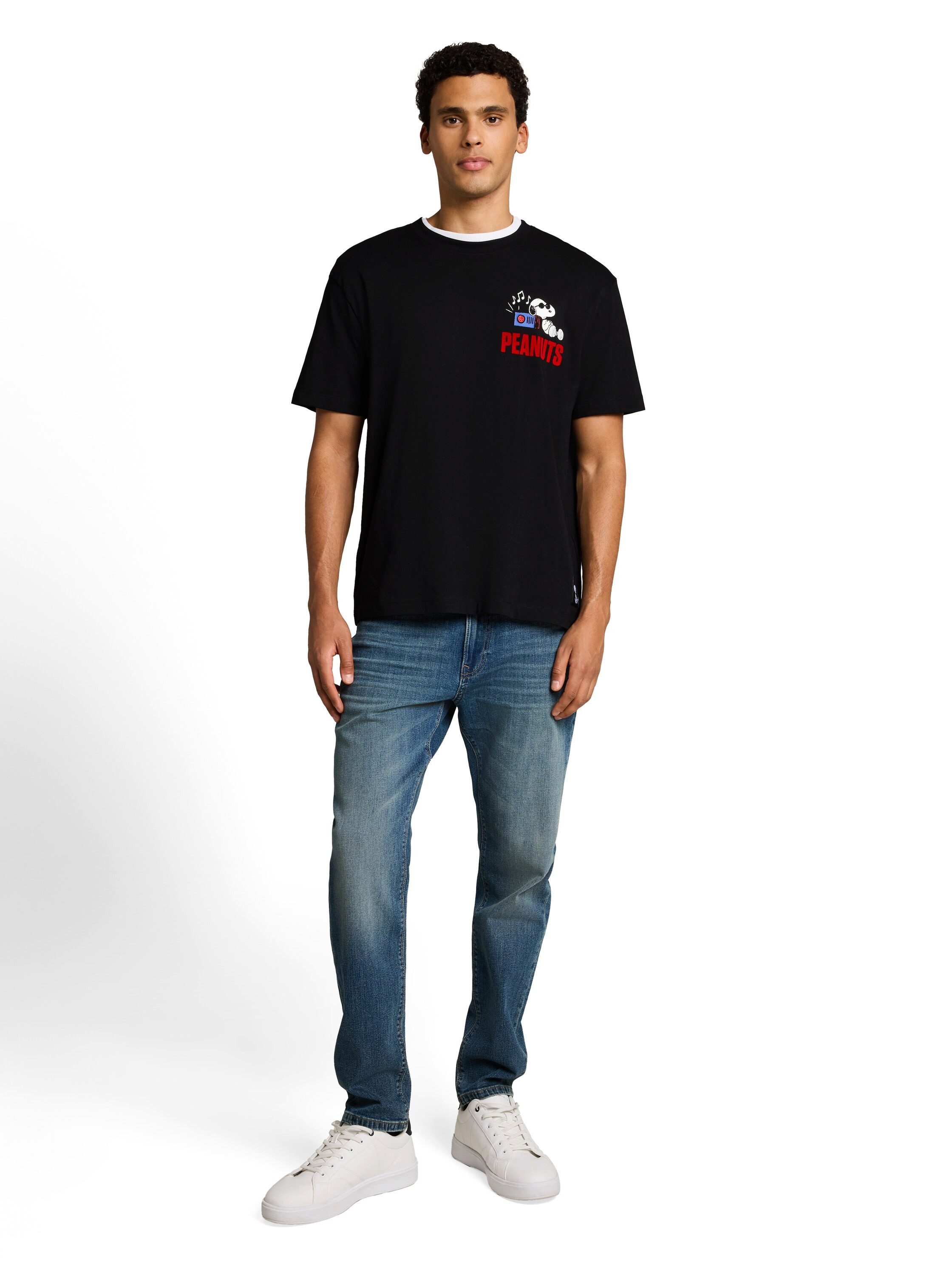TOM TAILOR Denim Rundhalsshirt