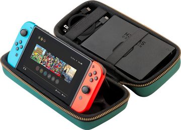 BigBen Nintendo-Schutzhülle Nintendo Switch / OLED Tasche NN4000G Travel Case Zelda grün AL112807