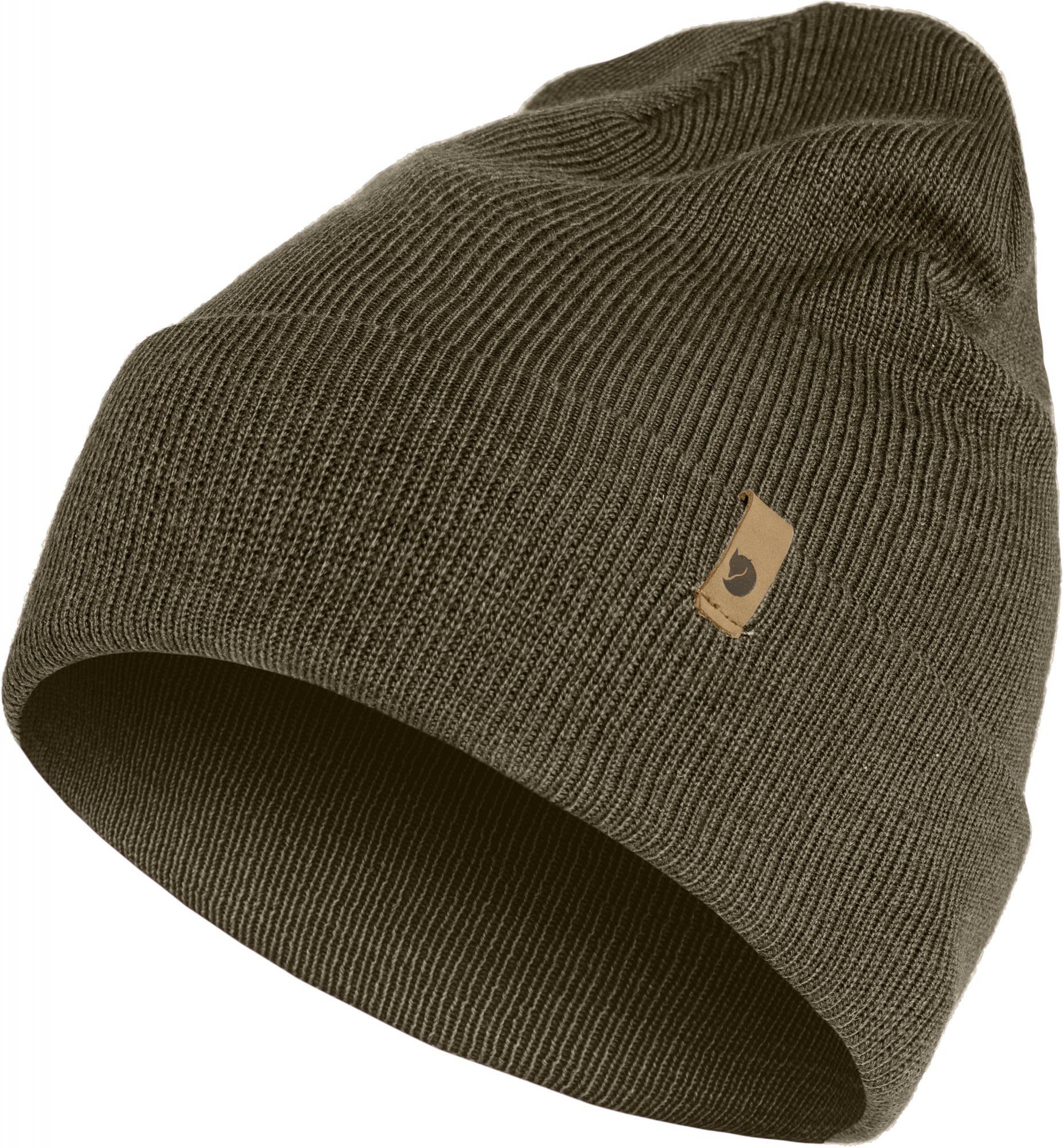 Fjällräven Beanie Classic Hat Grün Fjällräven (Dark Knit Olive) Kopfbedeckungen