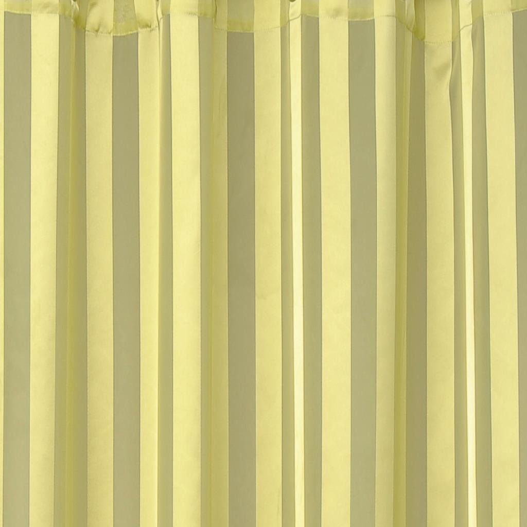 Halbtransparenter Arsvita, Größen Vorhang, Kräuselband, vielen und halbtransparent, Dekoschal Streifen, mit Farben in Grün Voile,