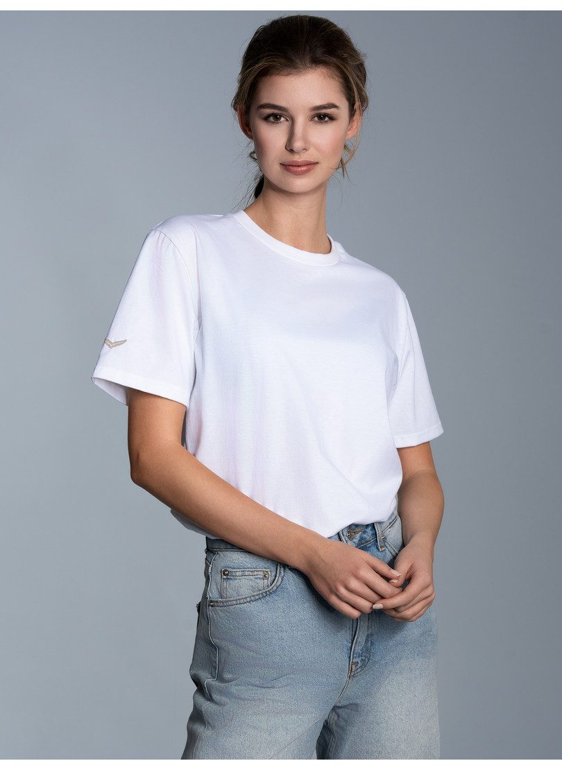 T-Shirt TRIGEMA T-Shirt aus 100% Biobaumwolle