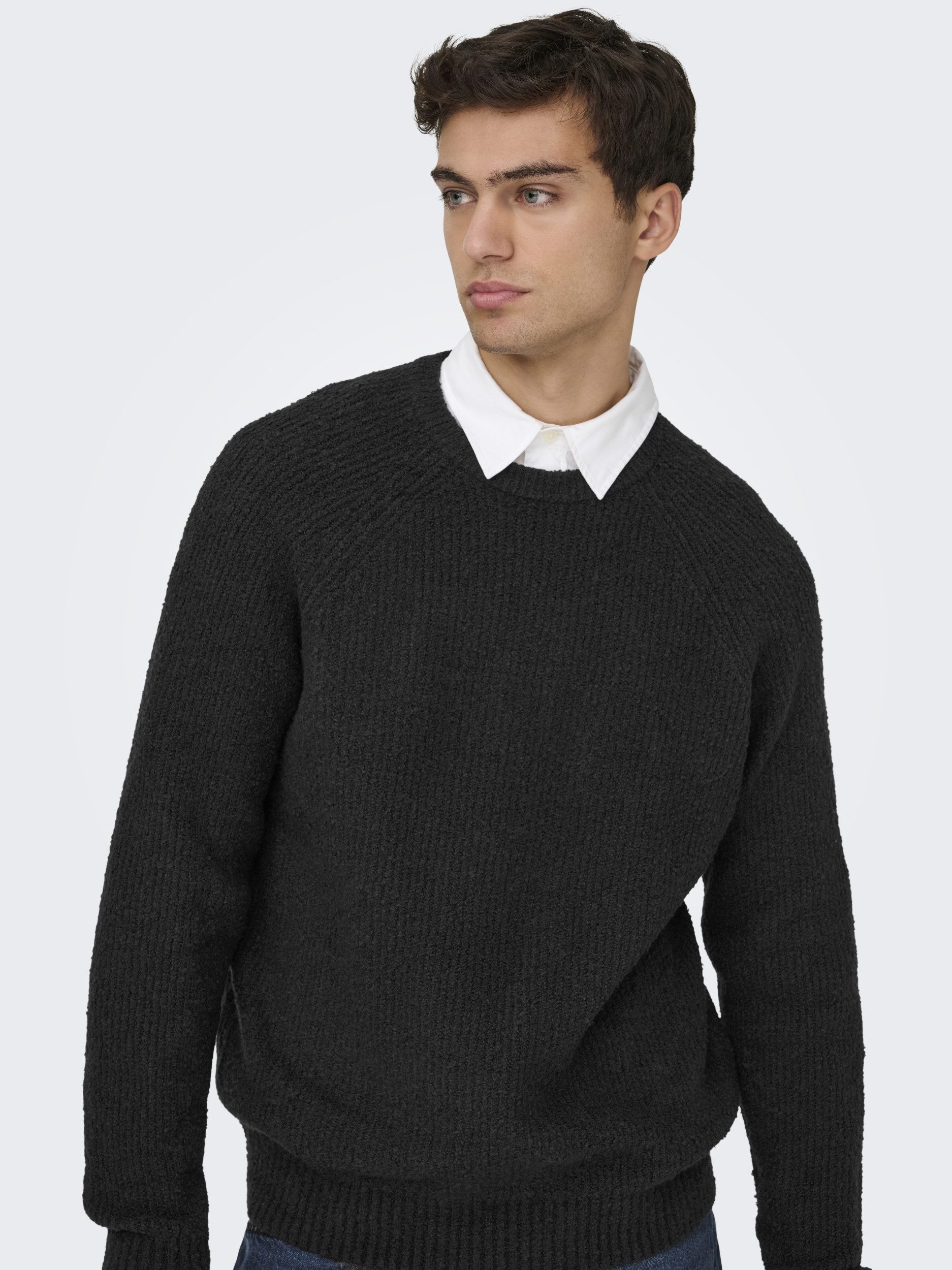 ONLY & SONS Strickpullover ONSDALE LIFE RLX LS RAGLAN KNIT
