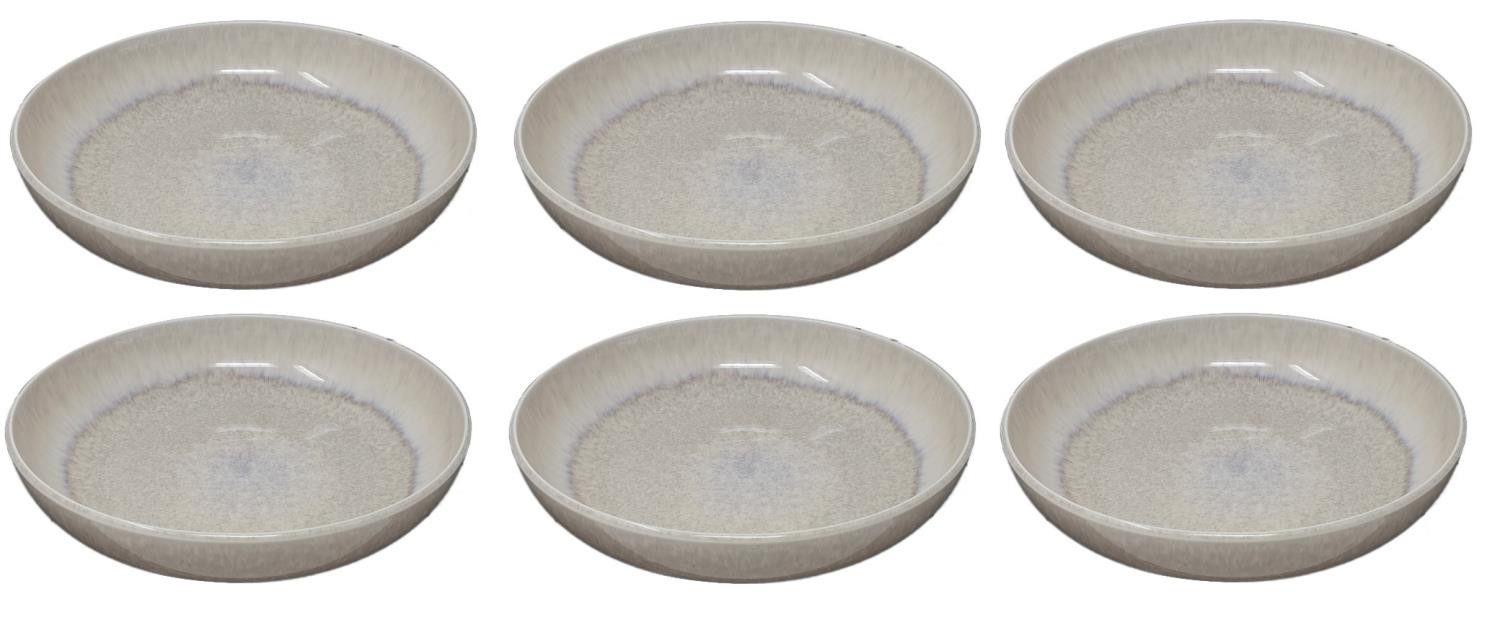Villeroy & Boch Suppenteller Perlemor Sand, Spülmaschinengeeignet