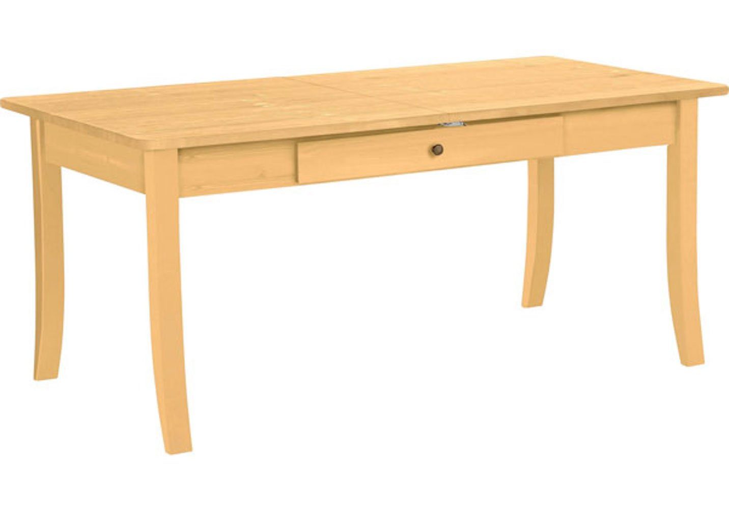 Feldmann-Wohnen Esstisch Palermo (Palermo), Farbe und Breite wählbar auziehbar mit 2 Schubladen. € 556,00, (€ 556,00 pro 1 Stk).