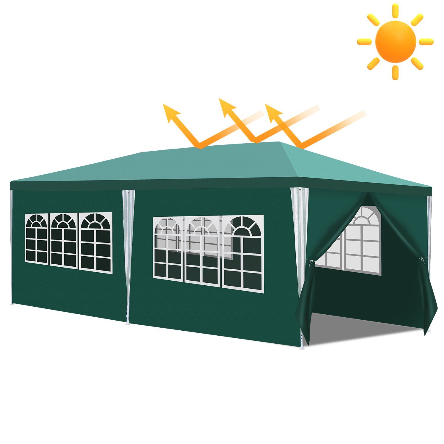 Clanmacy Pavillon Pavillon Wasserfest Markt Grillen günstig online kaufen