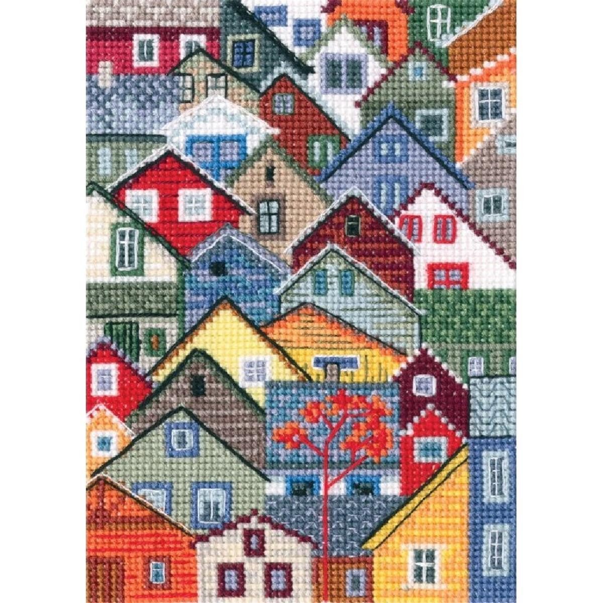 RTO Kreativset RTO Kreuzstich Set "Mit Geschmack von Salz", Zählmuster, (embroidery kit by Marussia)
