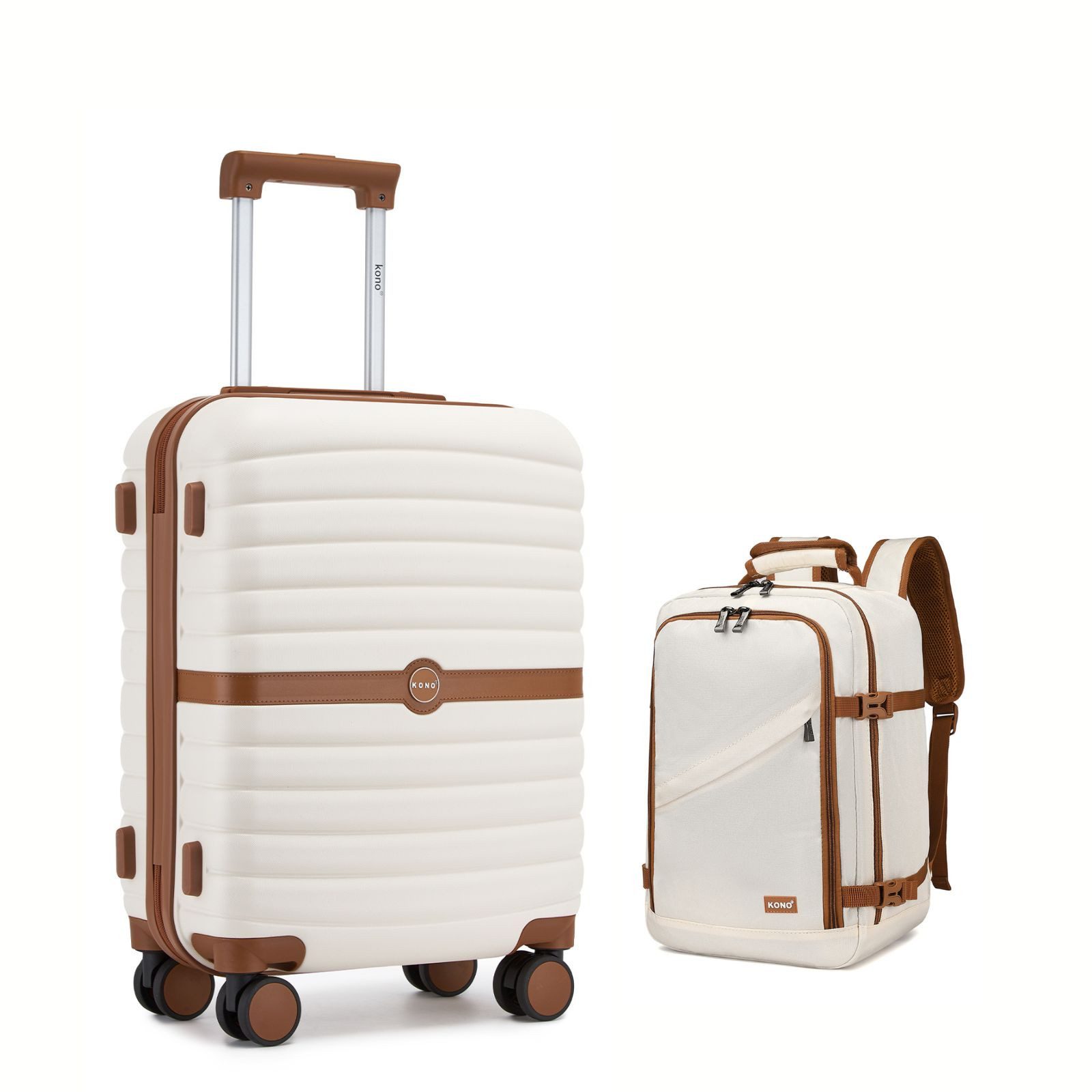 KONO Kofferset Hartschalenkoffer (Höhe: 55/66.5/76.5cm) + günstig online kaufen