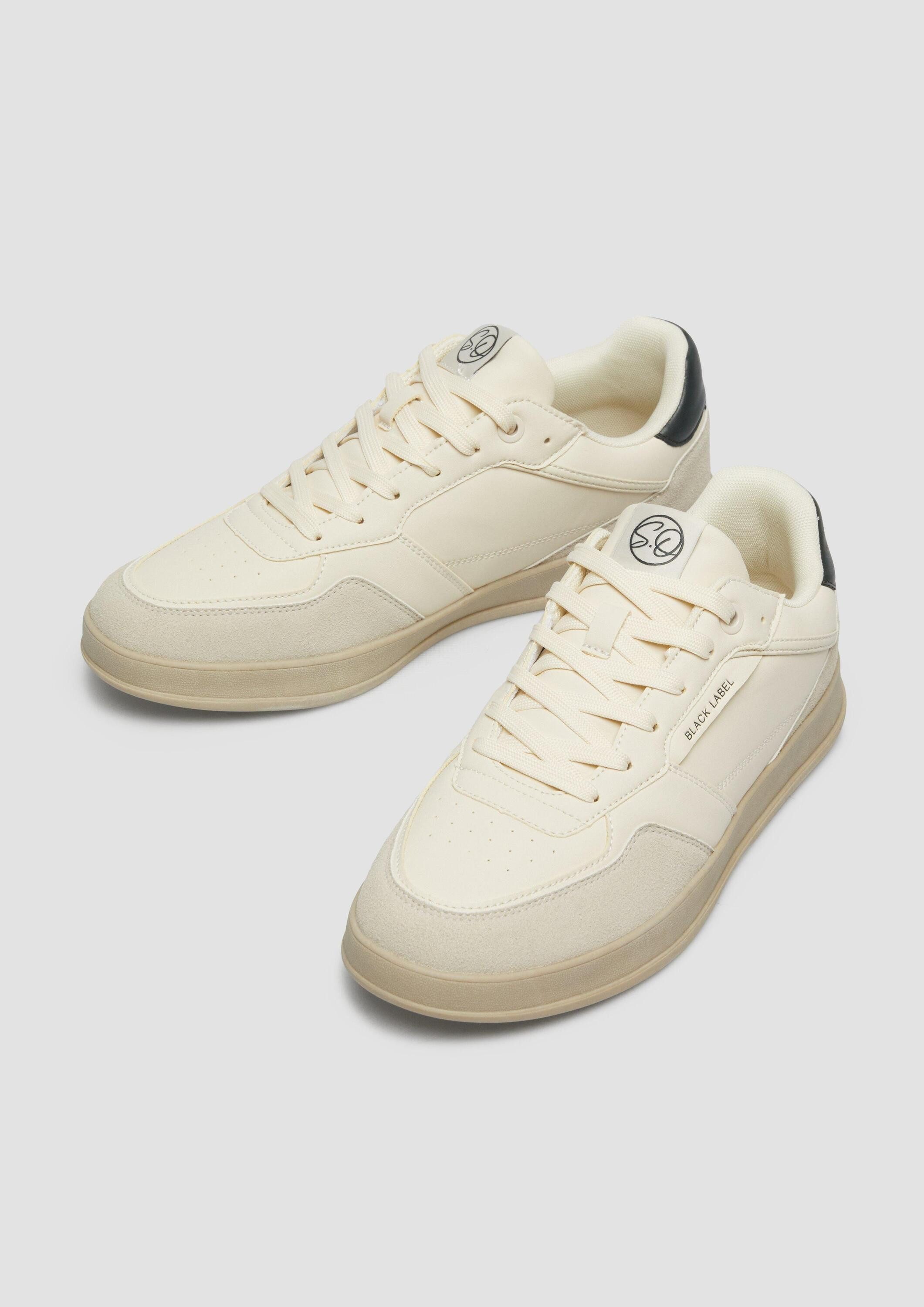 s.Oliver Sneakers Sneaker Sneaker in Leder-Optik