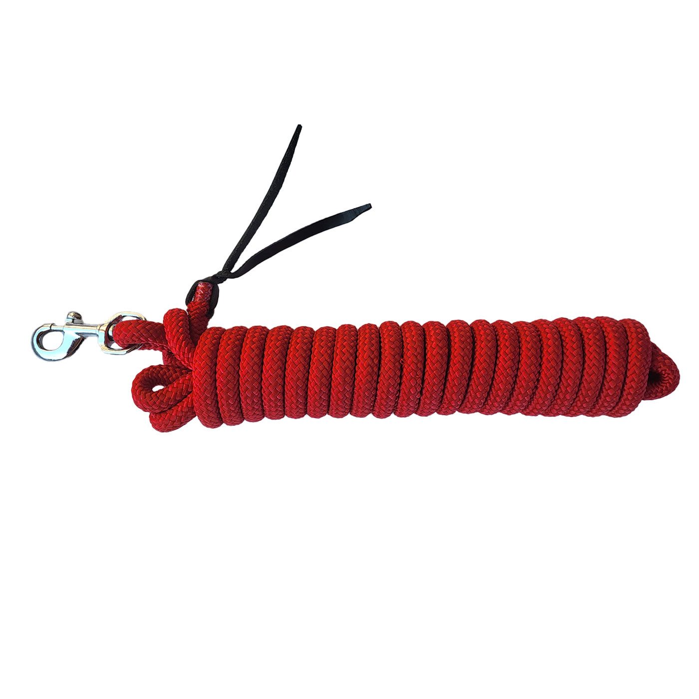Leine für Pferde Bodenarbeitsseil mit Karabiner 7,5m