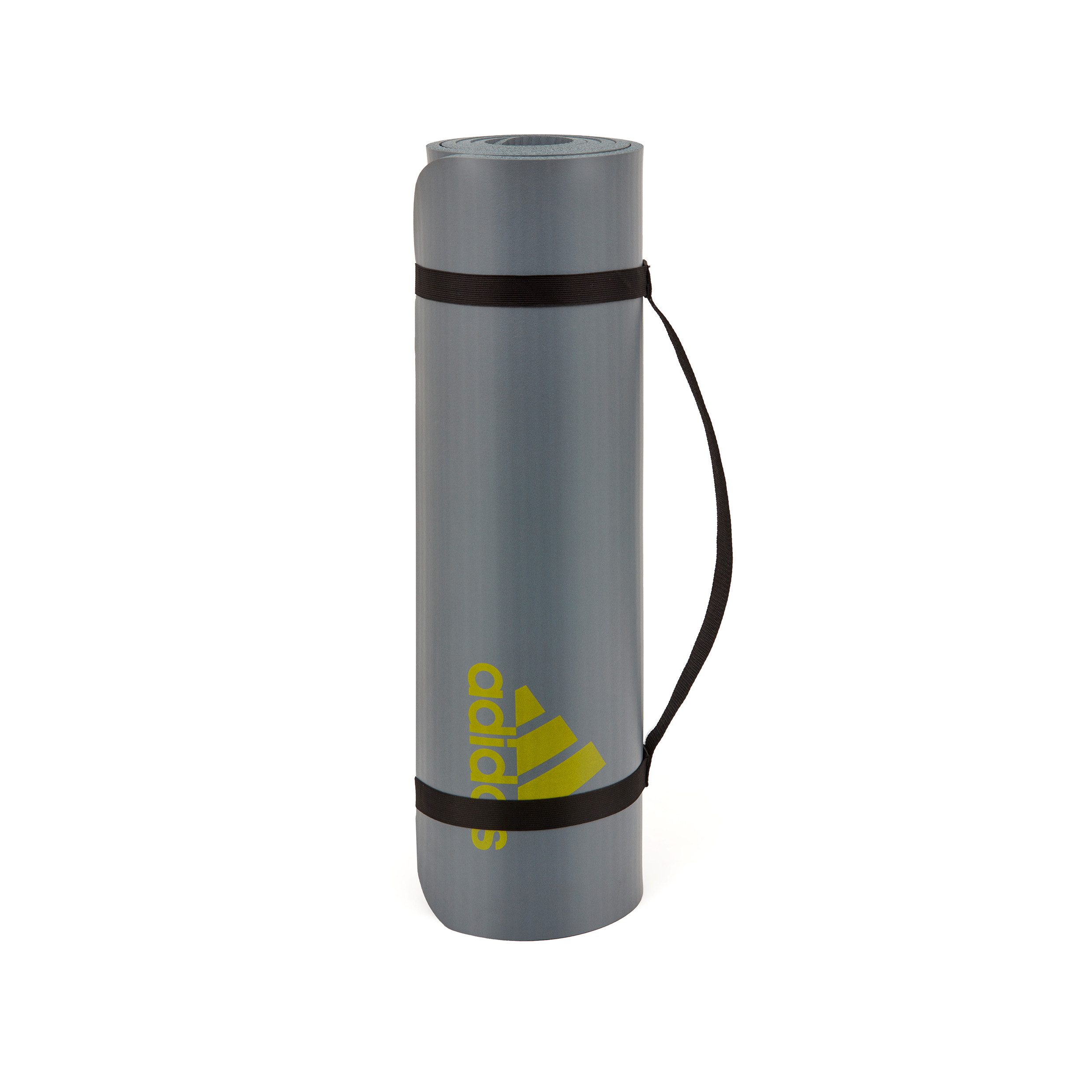 adidas Performance Yogamatte Adidas Tie-Dye-Yogamatte - Grau, Abstraktes Tie-Dye Design