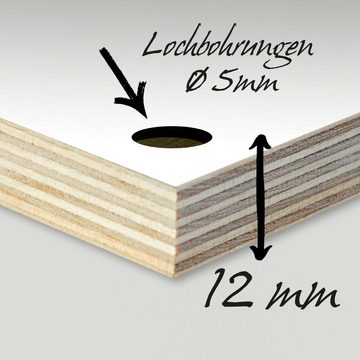 Clever-Kauf-24 Holzbild Holzbild mit Aufdruck, HolzildmitSpruchGinTonicSamstag