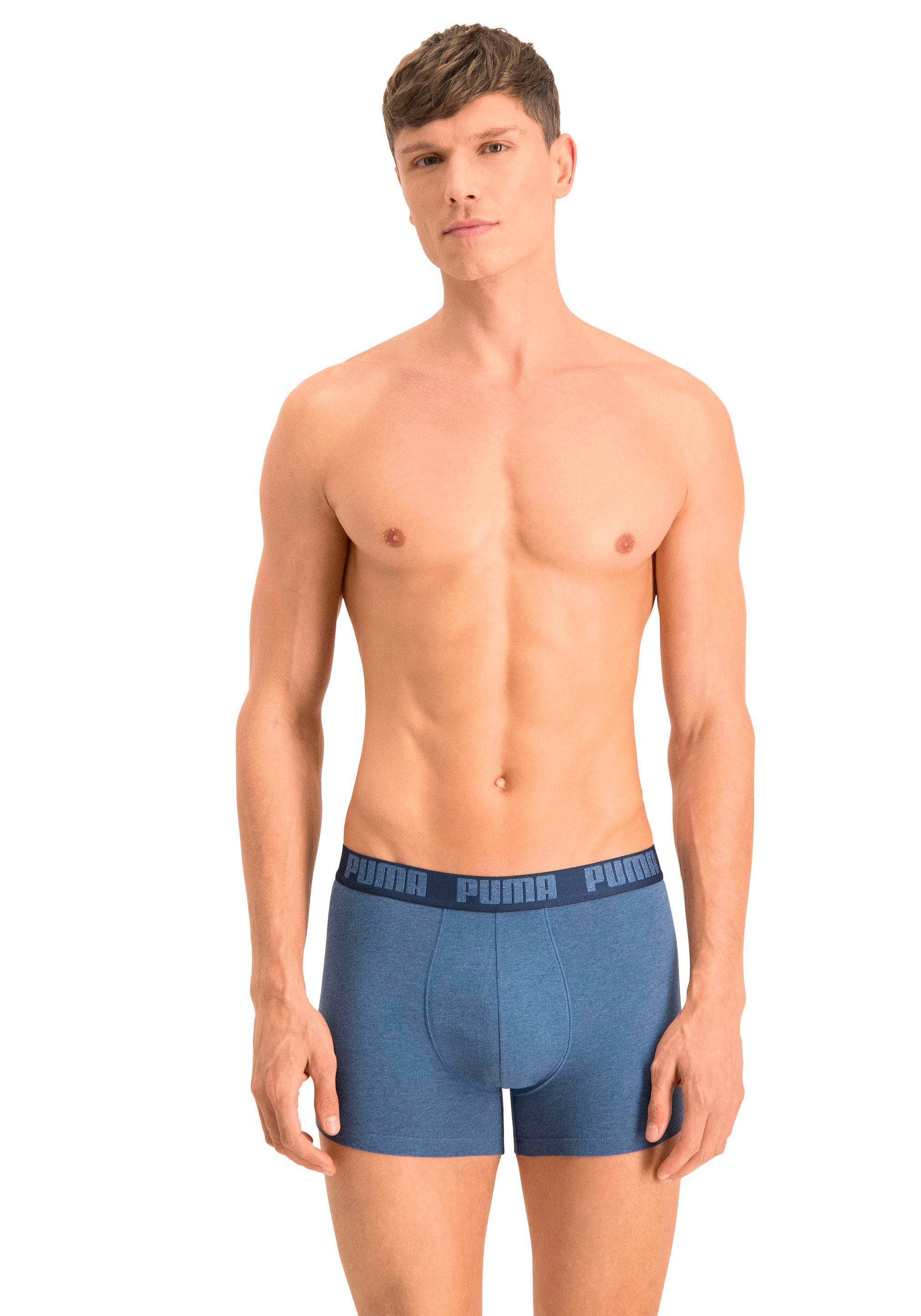 BASIC (Packung, Denim klassisches Boxer 2-St) Blau PUMA